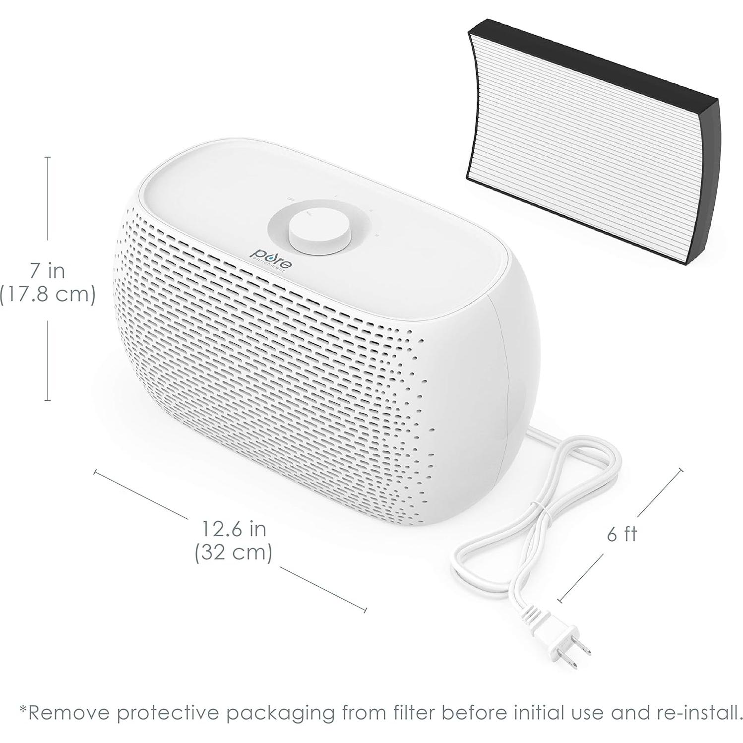 Purificador de Aire Pure Enrichment PECOMPAP - Filtro HEPA 33W