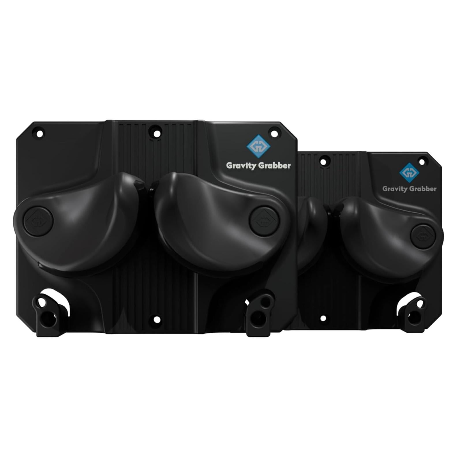 Soporte de Pared Gravity Grabber para Esquís y Snowboard - 2 Unidades - Negro