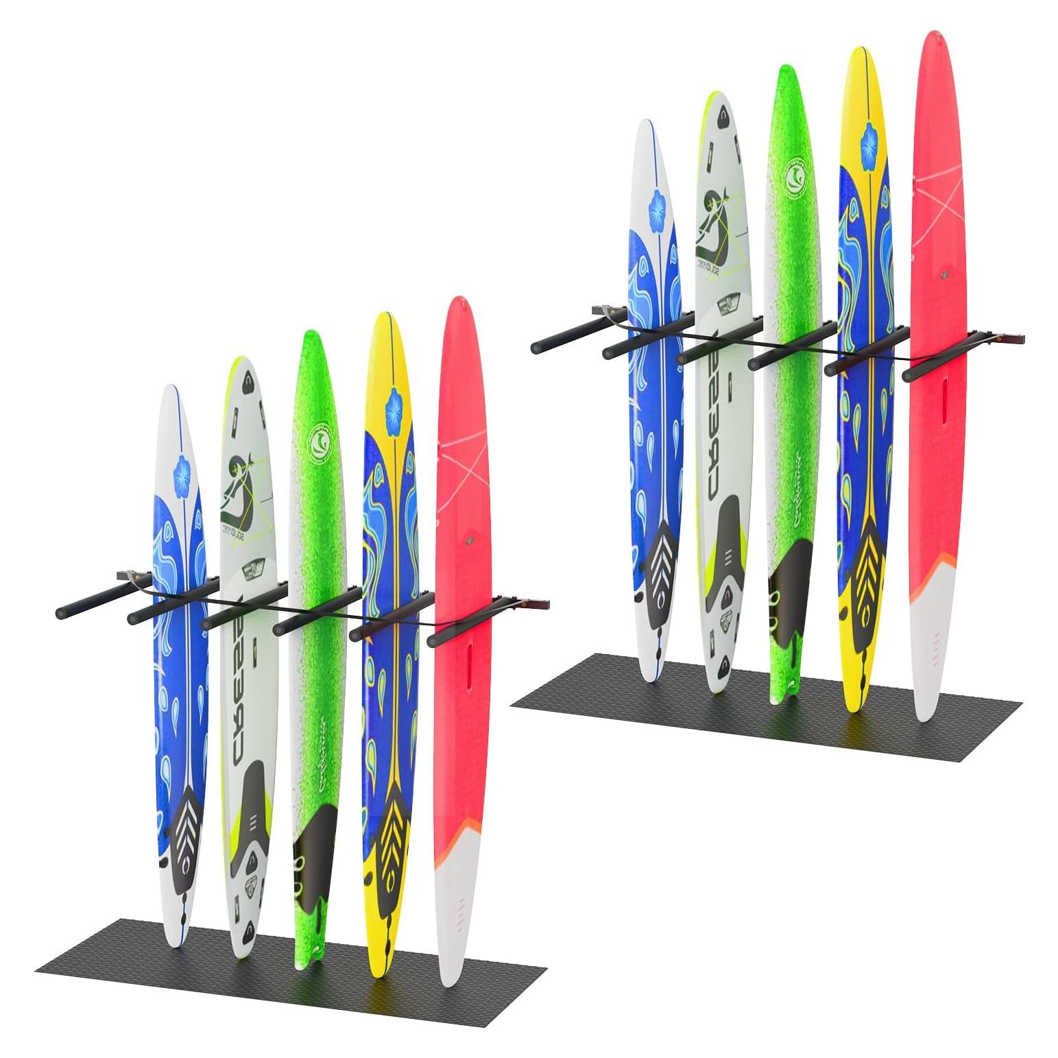 Soporte Vertical para Tablas de Surf LXVOOEE 6 Brazos