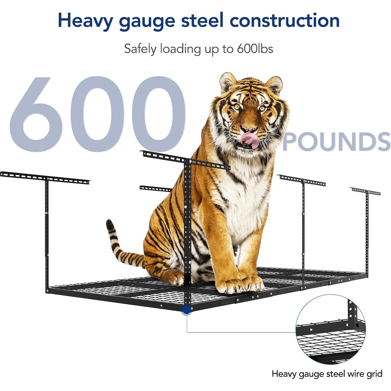 Estante Sobrehilado FLEXIMOUNTS 243.84x121.92 cm Negro 272 kg