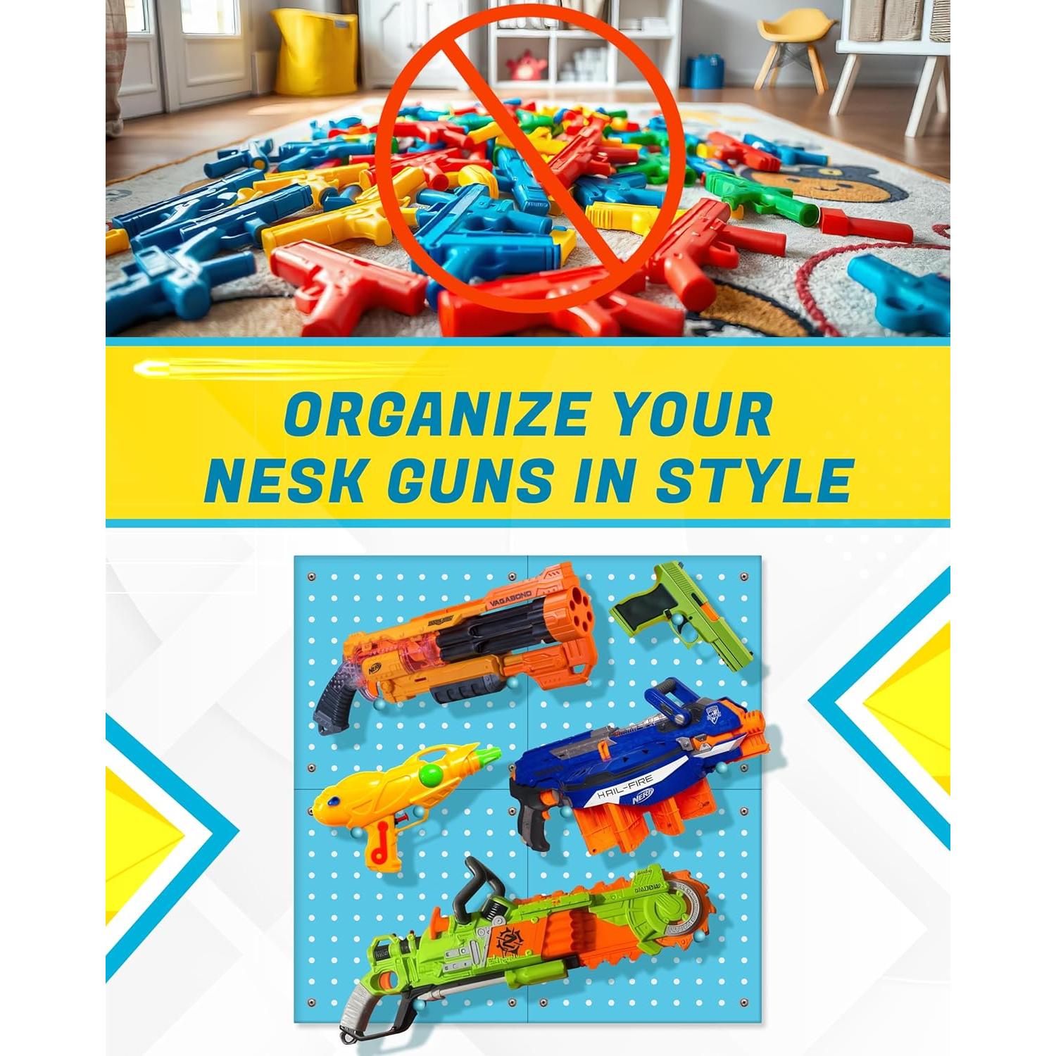 Organizador de Herramientas de Pared Skywin Azul 4 Tableros