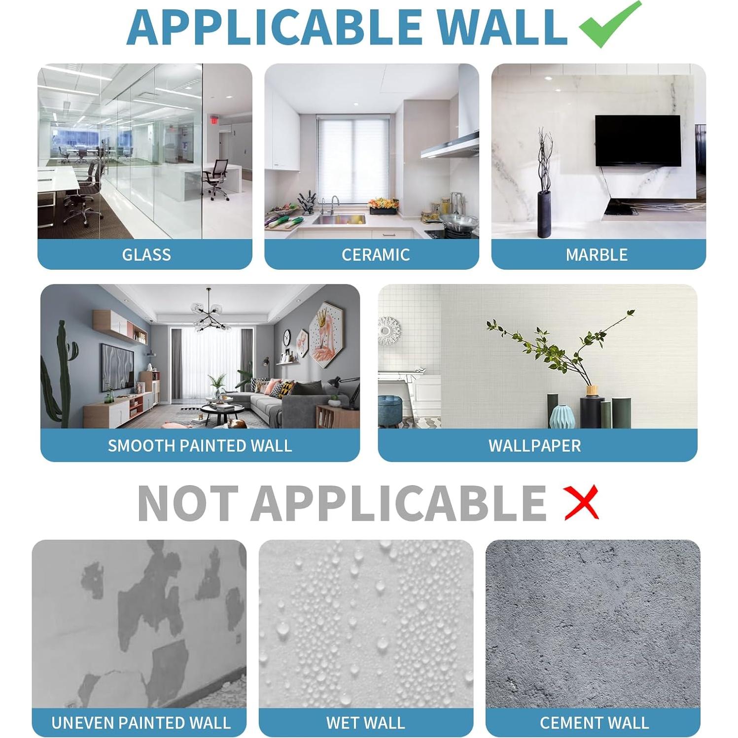 Tablero de Clavos Nafenai 56x84 cm Blanco Organizador Pared