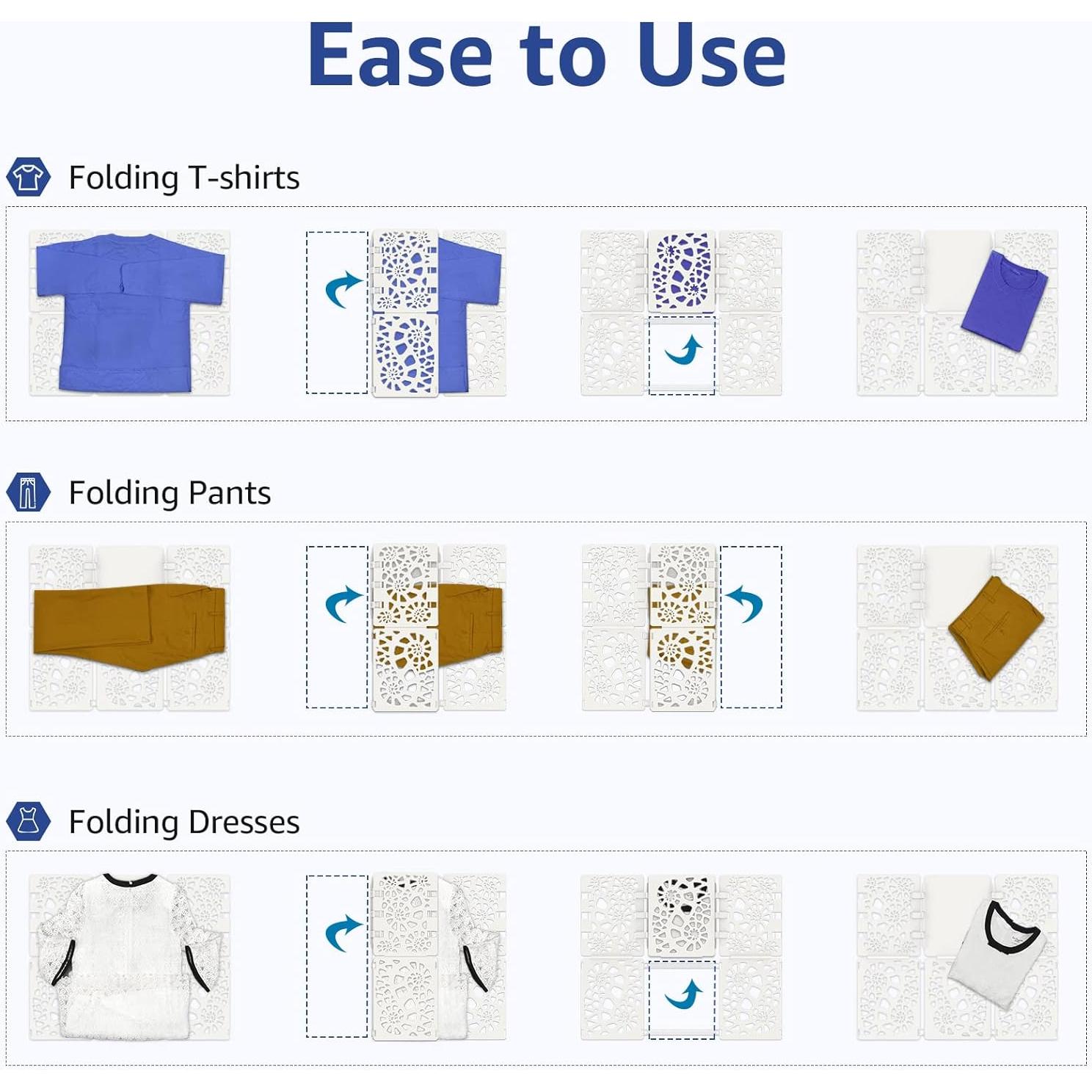 Carpeta de Doblado de Ropa BoxLegend V2-Plus Blanco 28.7x24.5cm