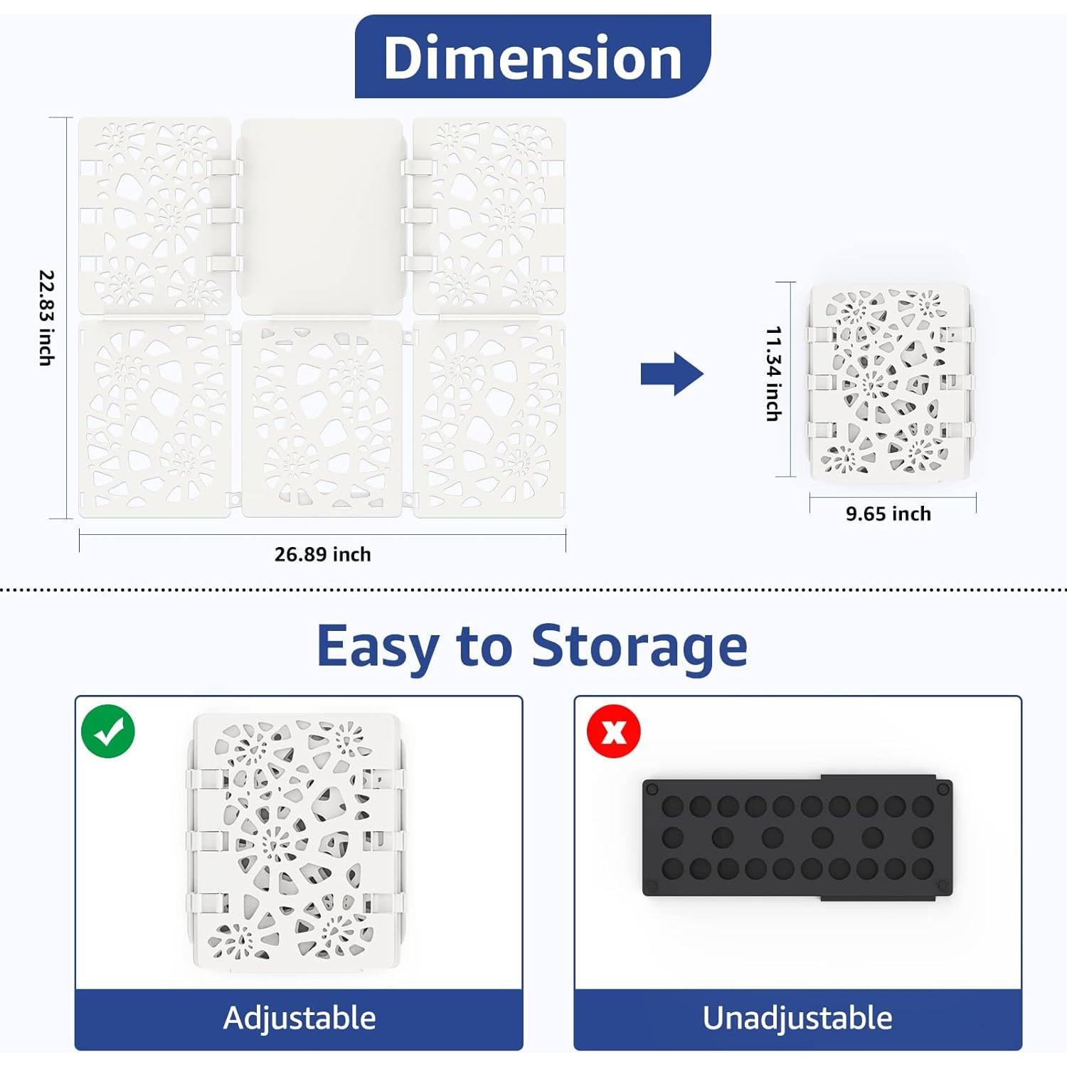 Carpeta de Doblado de Ropa BoxLegend V2-Plus Blanco 28.7x24.5cm