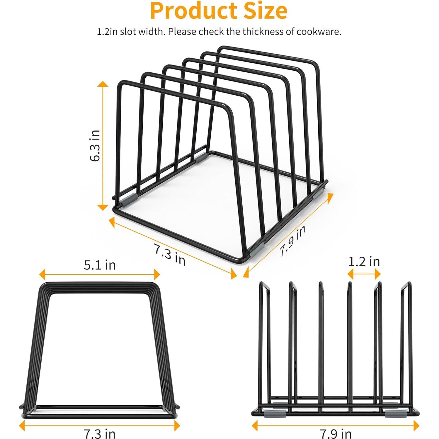 Organizador de Cocina LAEMYFYRE para Tablas de Cortar Grande