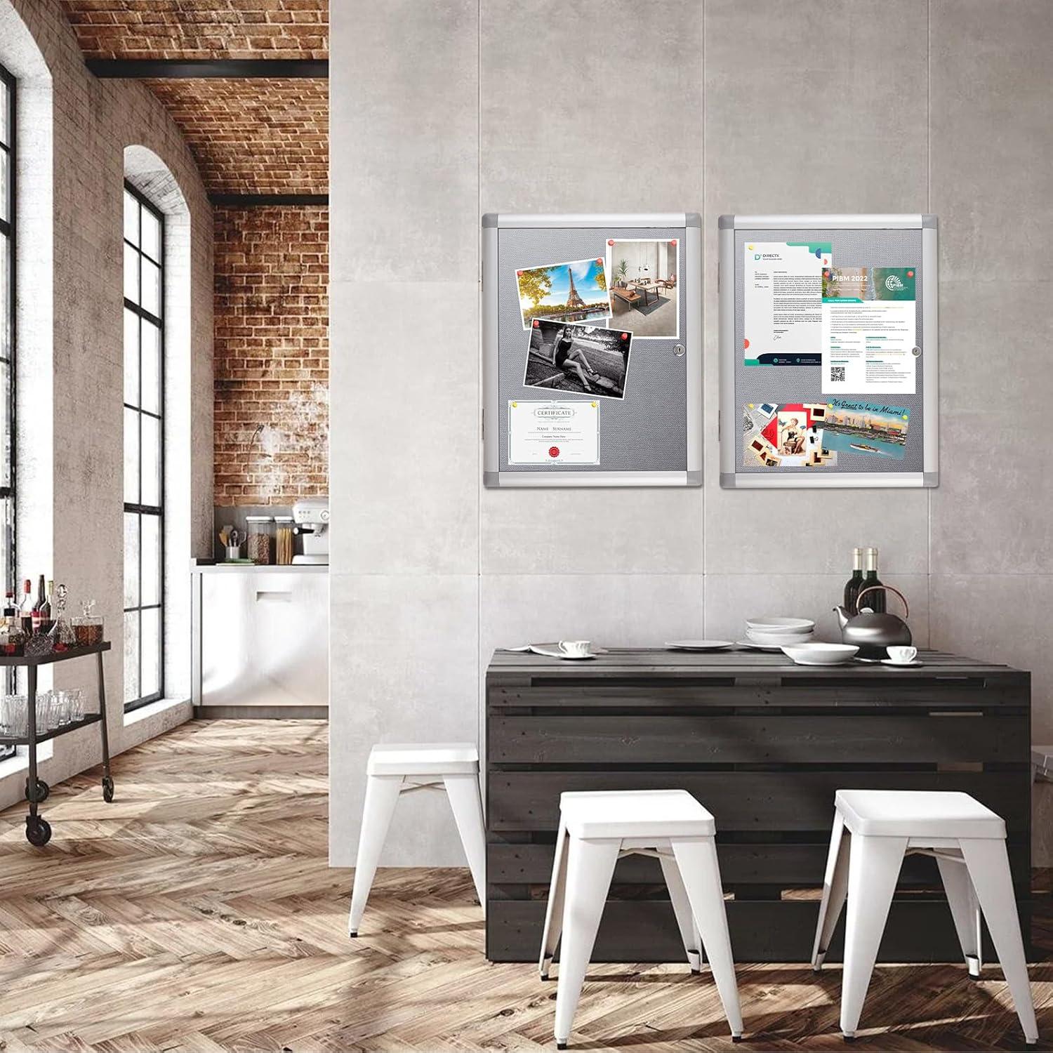 Tablero de Anuncios Cerrado YOKUGO 50.8x40.6cm Impermeable