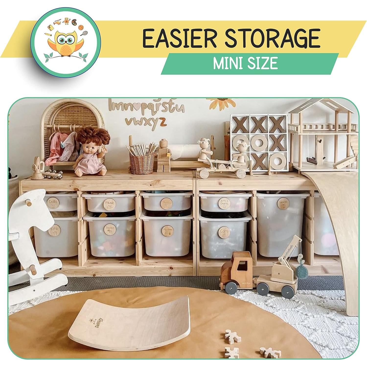 Tabla de Equilibrio de Madera DaWikity Kids 43x30 cm para Niños