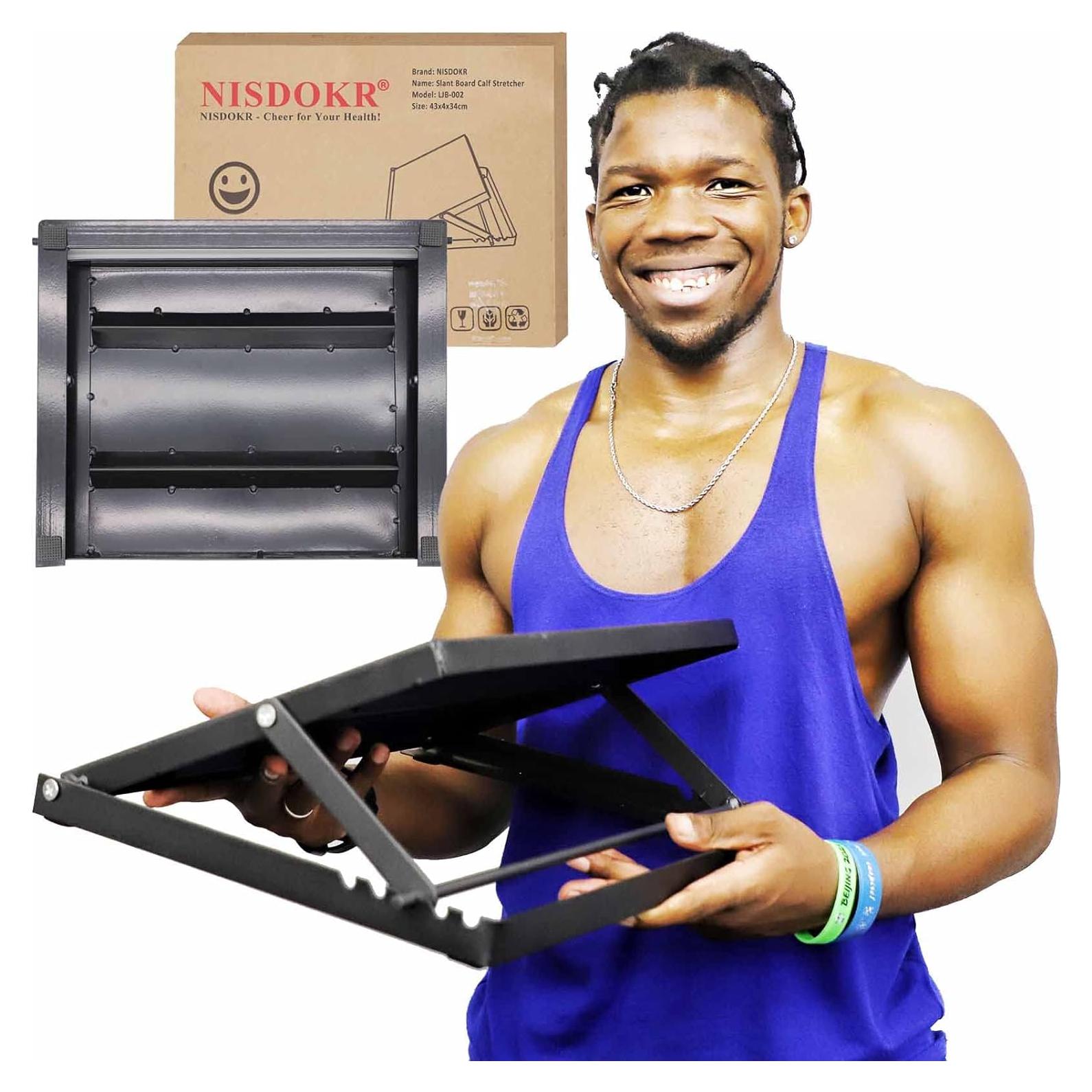 Tablero de Inclinación Ajustable NISDOKR para Estiramientos 227 KG