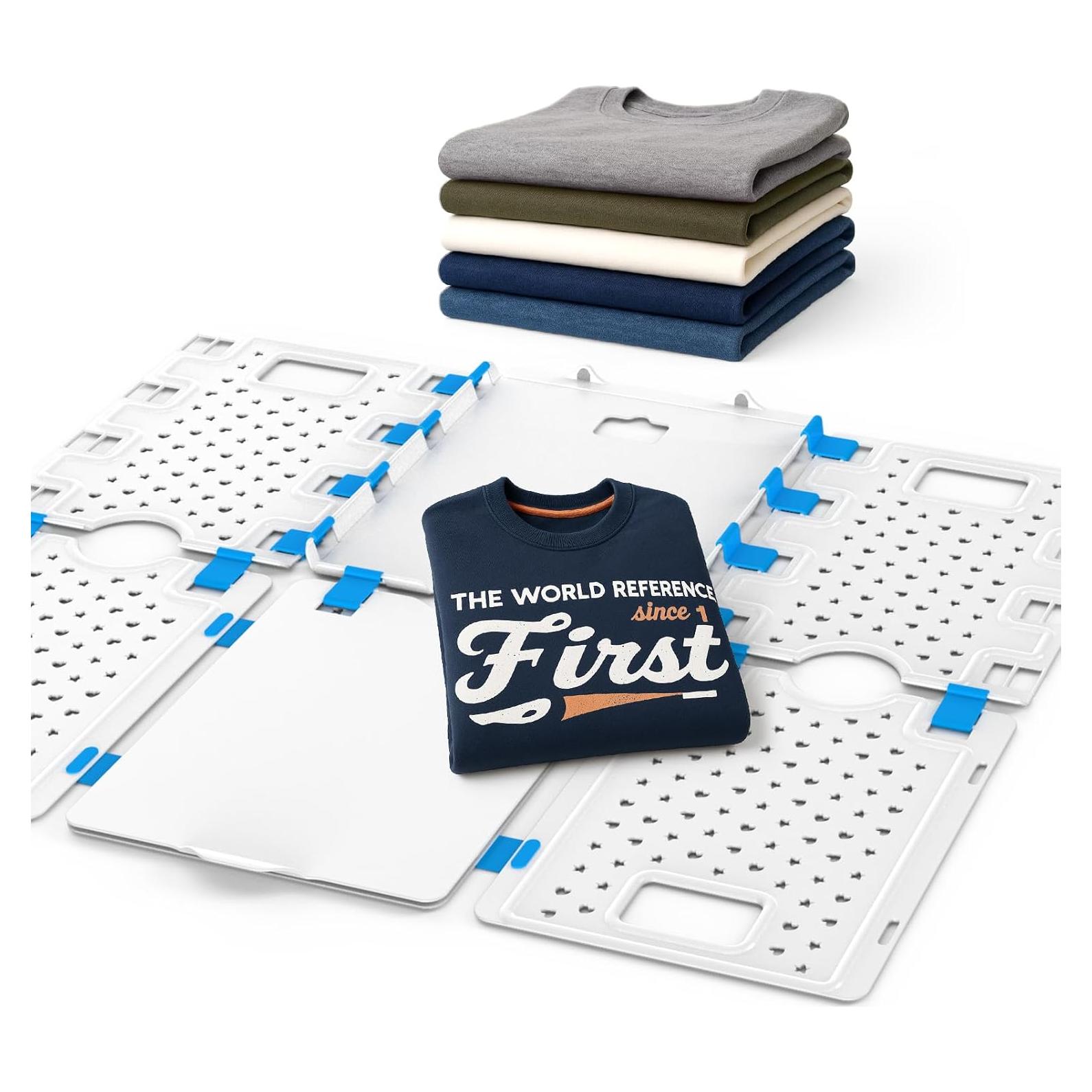 BoxLegend Shirt Folder Board Enlarged Version,Tshirt Organizer for Easy Use ,Laundry Folding Board for Sweaters, Hoodies, and thick Clothing