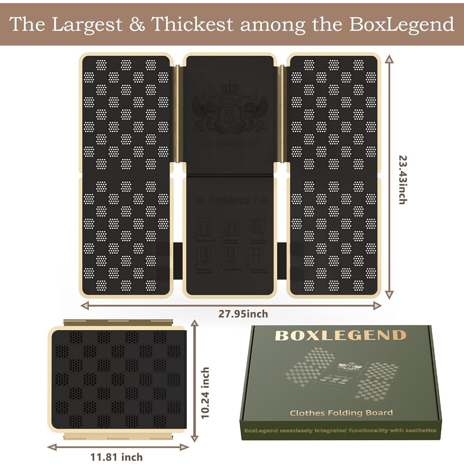 Carpeta para Camisas BoxLegend V7 Metal 70.96x59.54cm Negra