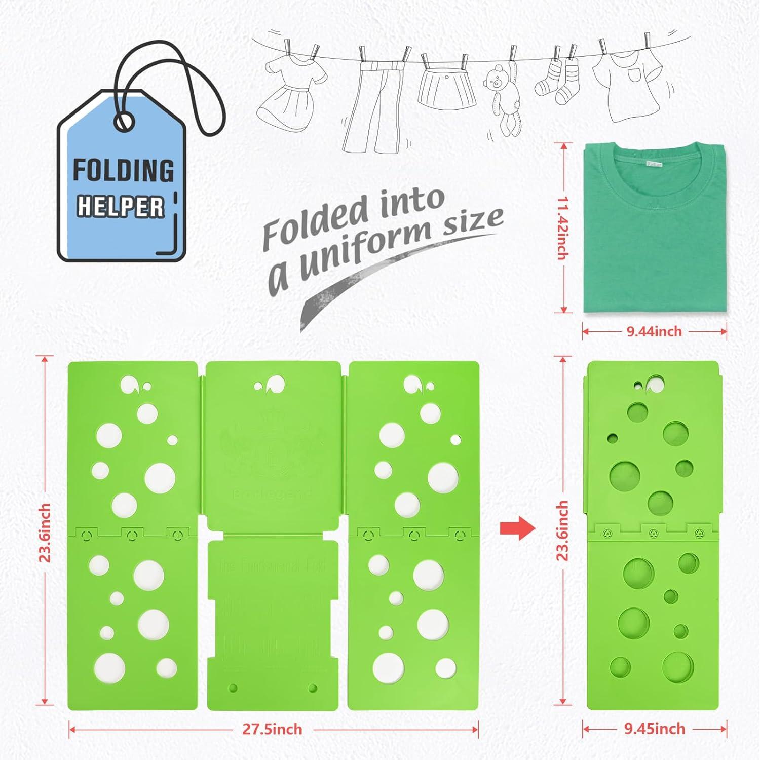 Tablero de Doblado de Camisas BoxLegend V5 Verde 30.48cm