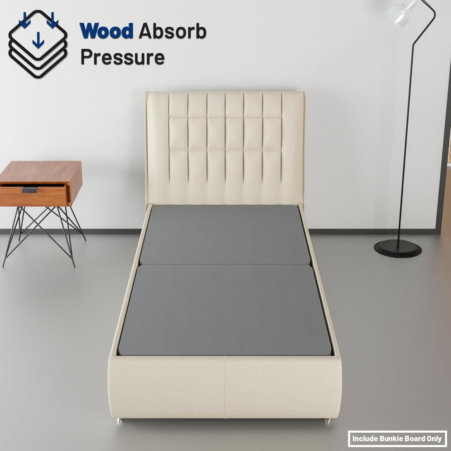 Tablero Bunkie Dividido Zutan 1.5" para Cama Twin XL