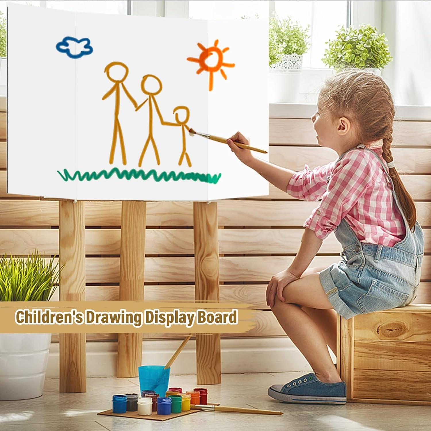 Cartulina Trifolio BXIHUR 12 Pcs 66x43 cm Blanca con Adhesivos