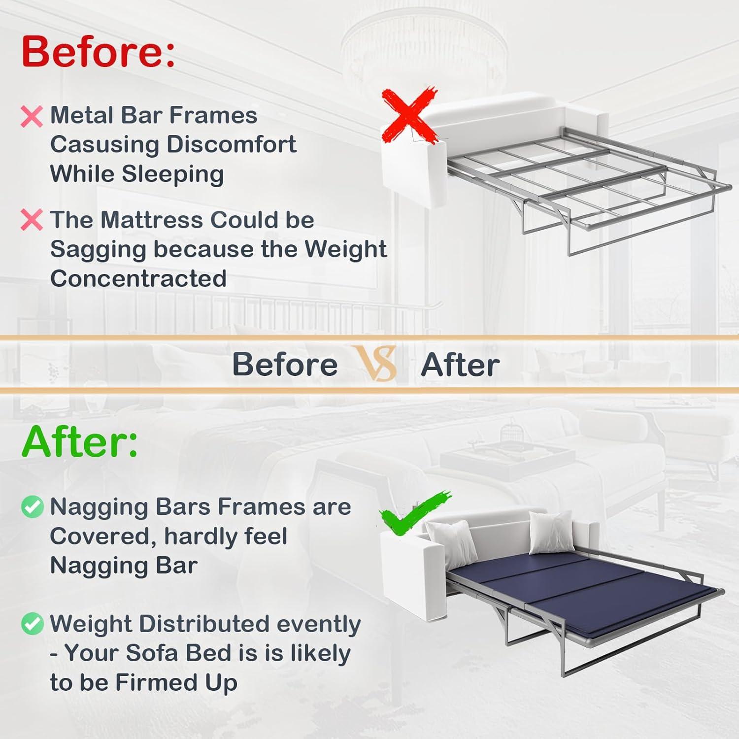 Tablero Bunkie NobleRealm 58.5x80 cm Reina Soporte Colchón