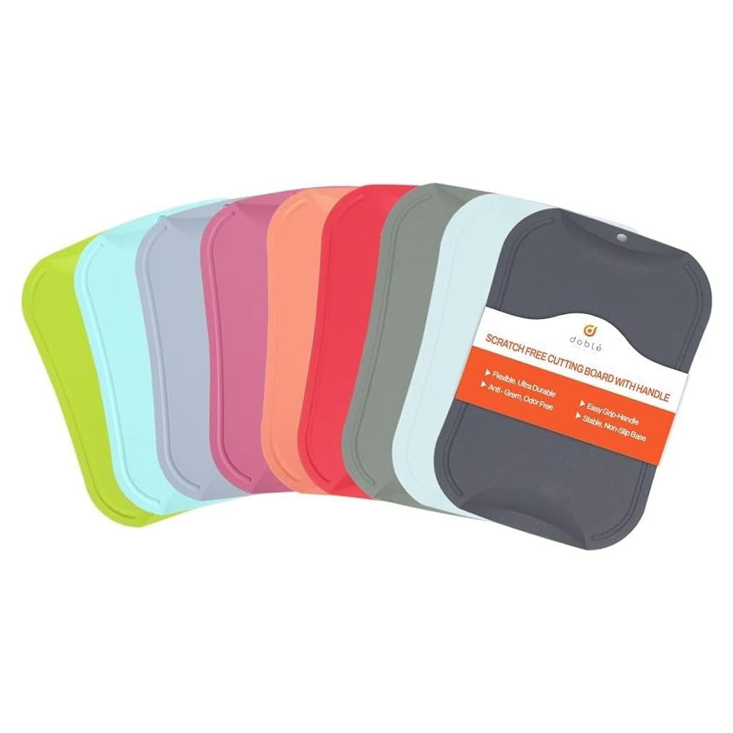 Tabla de Cortar Flexible Doblén Antideslizante 39.6x27.2cm Verde