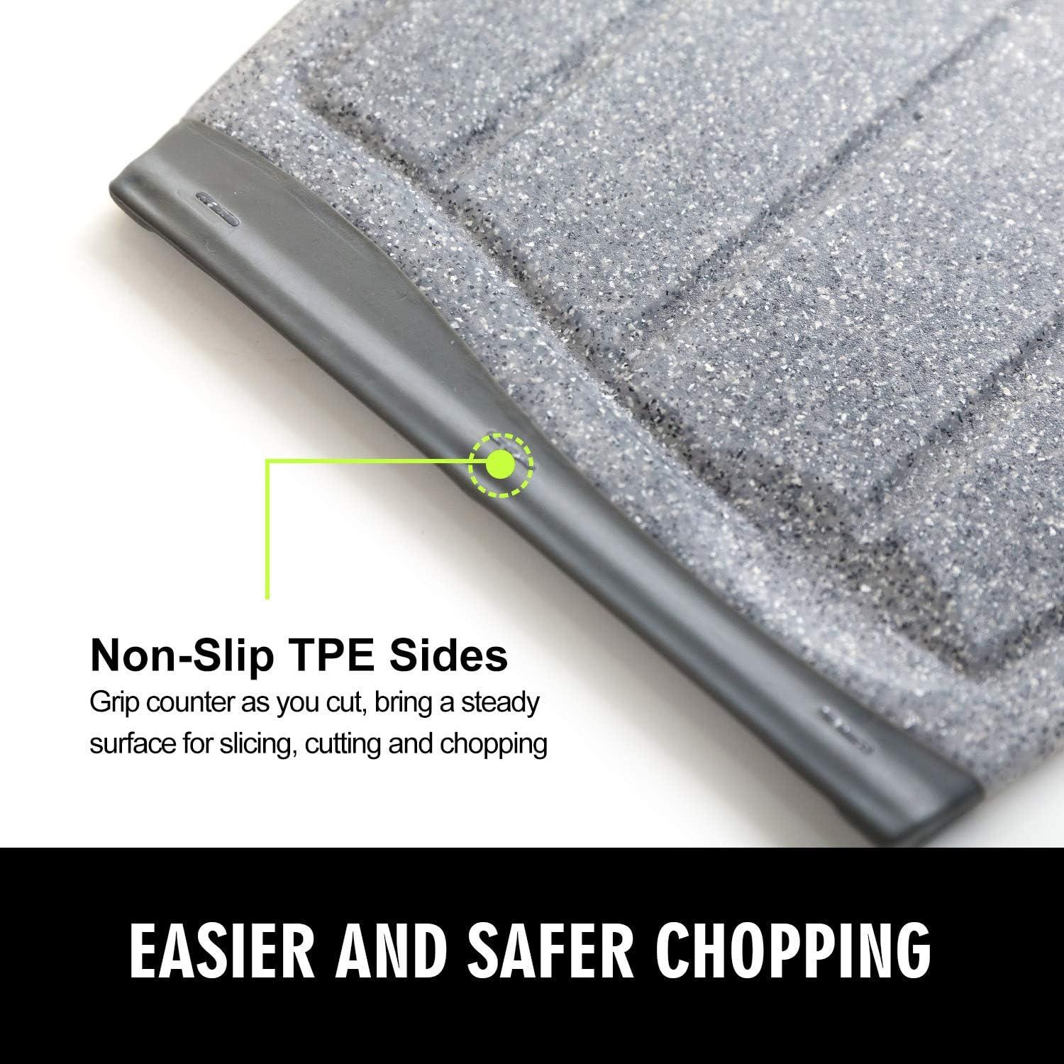 Juego de 2 Tablas de Cortar Ginkick Antideslizantes 32.9x25cm