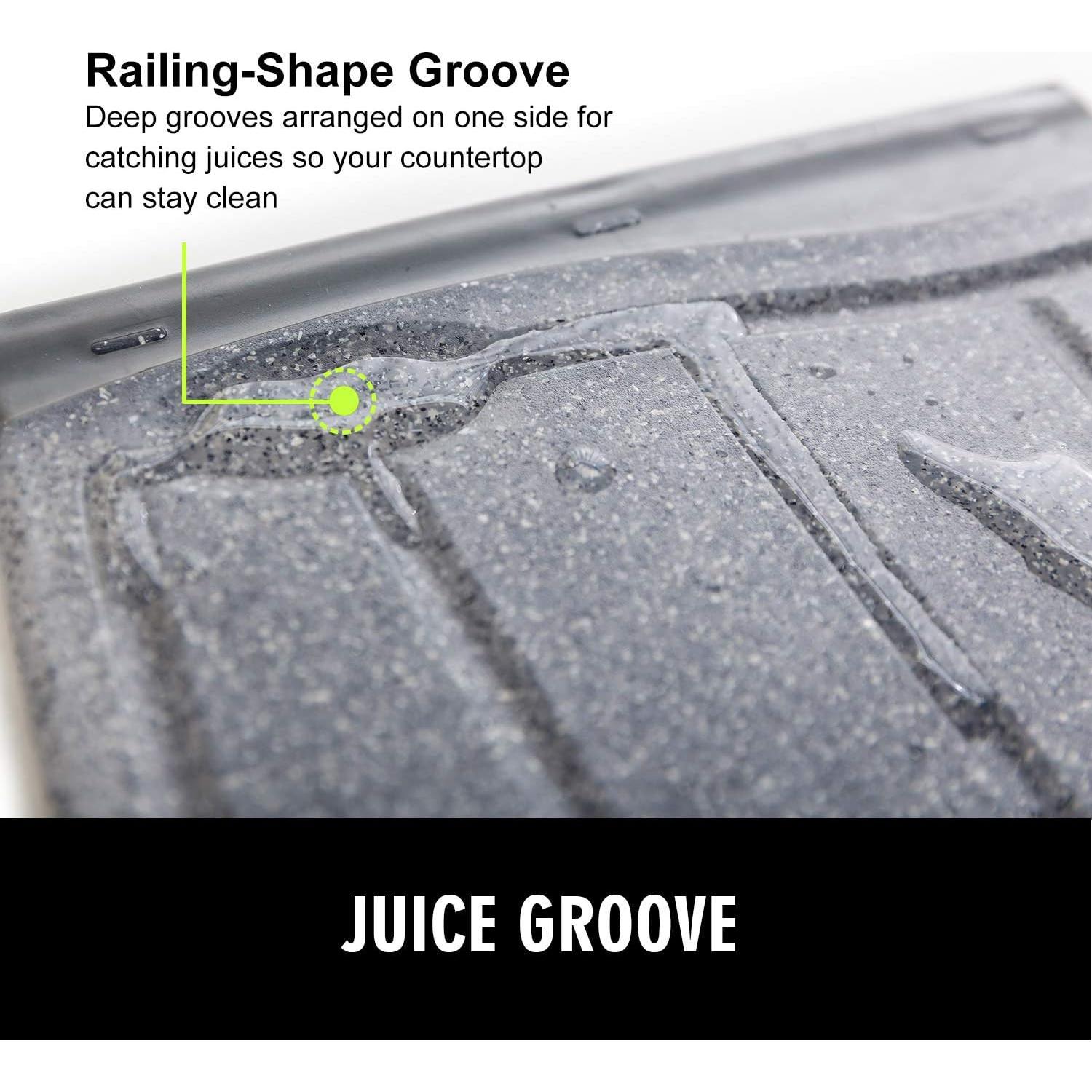 Juego de 2 Tablas de Cortar Ginkick Antideslizantes 32.9x25cm