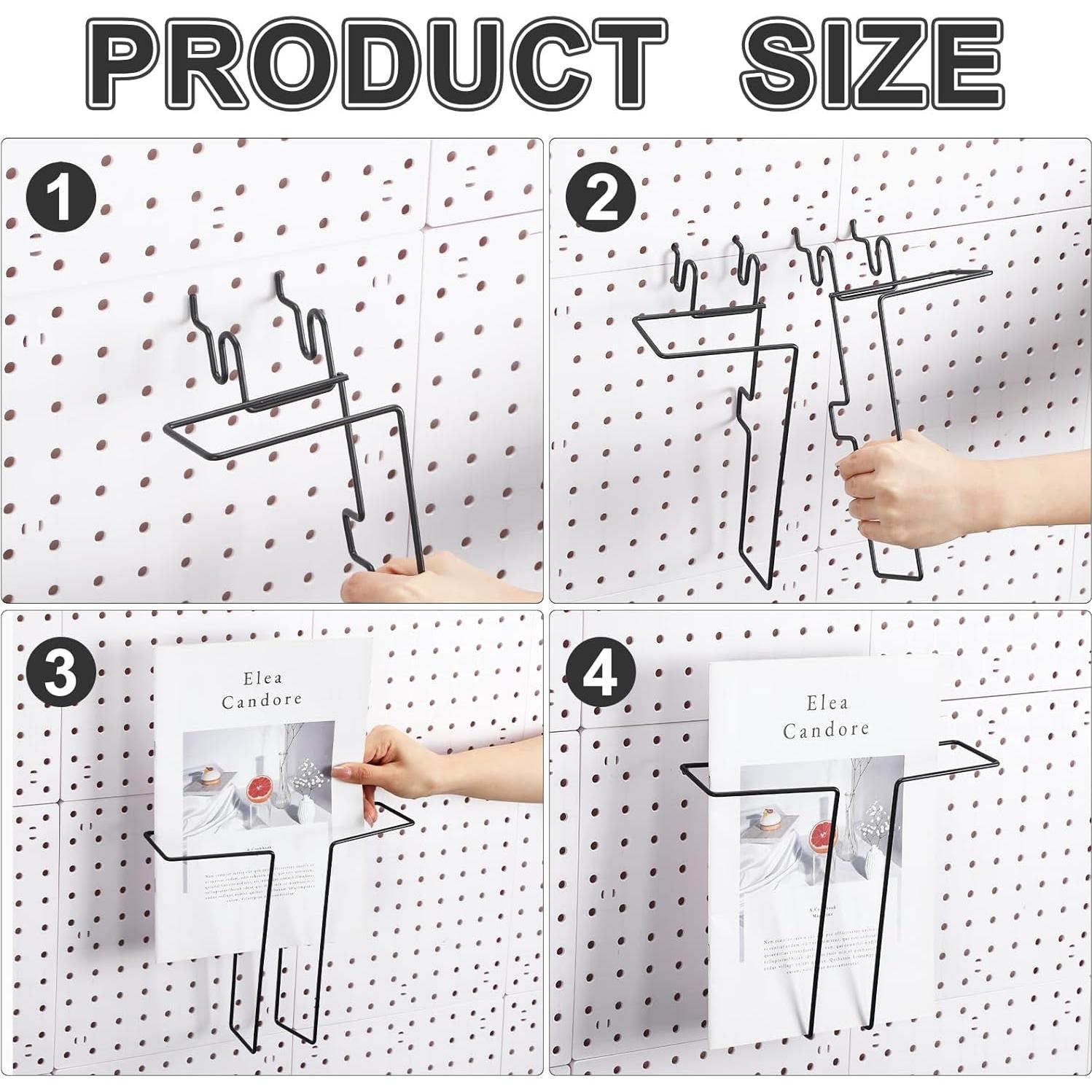 Estante de Alambre Expandible MorningRo Negro para Literatura