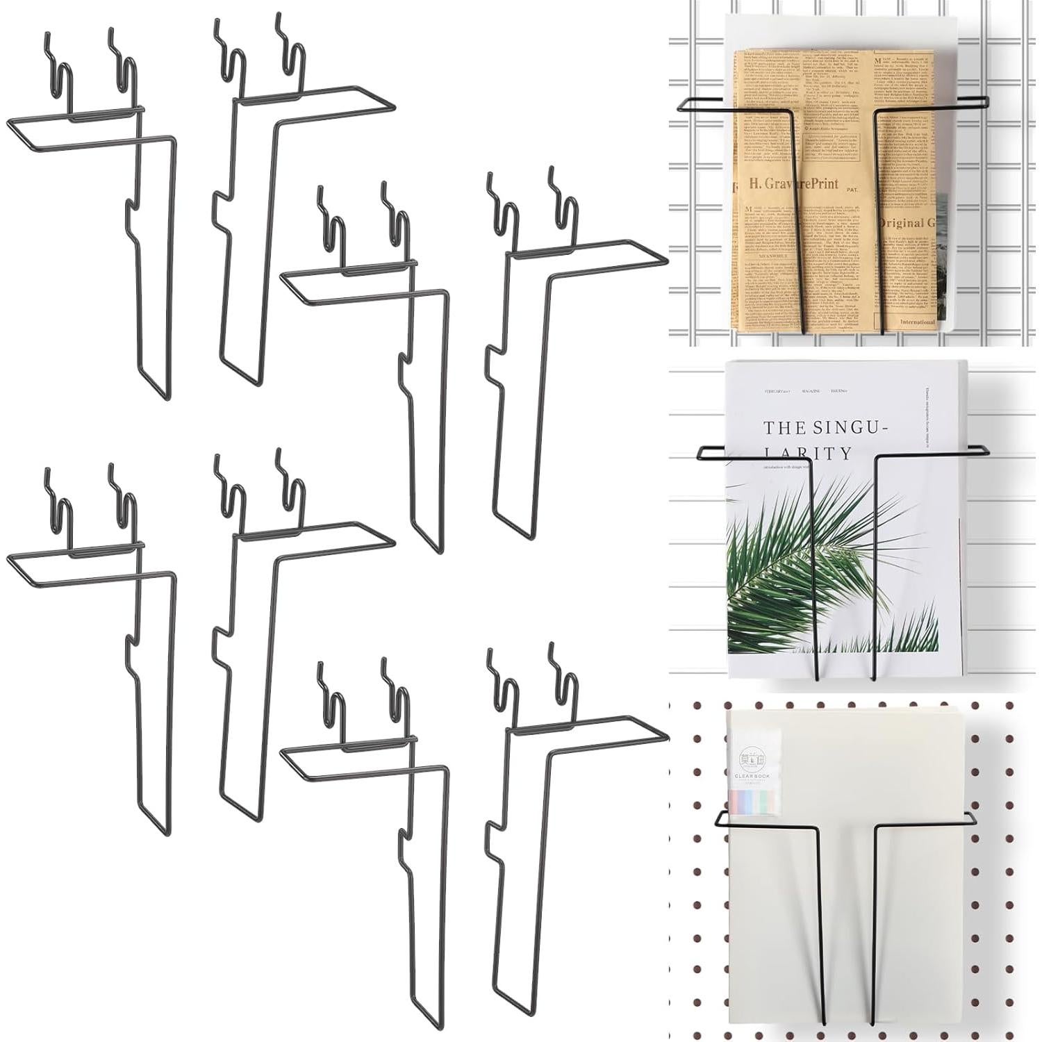 Estante de Alambre Expandible MorningRo Negro para Literatura