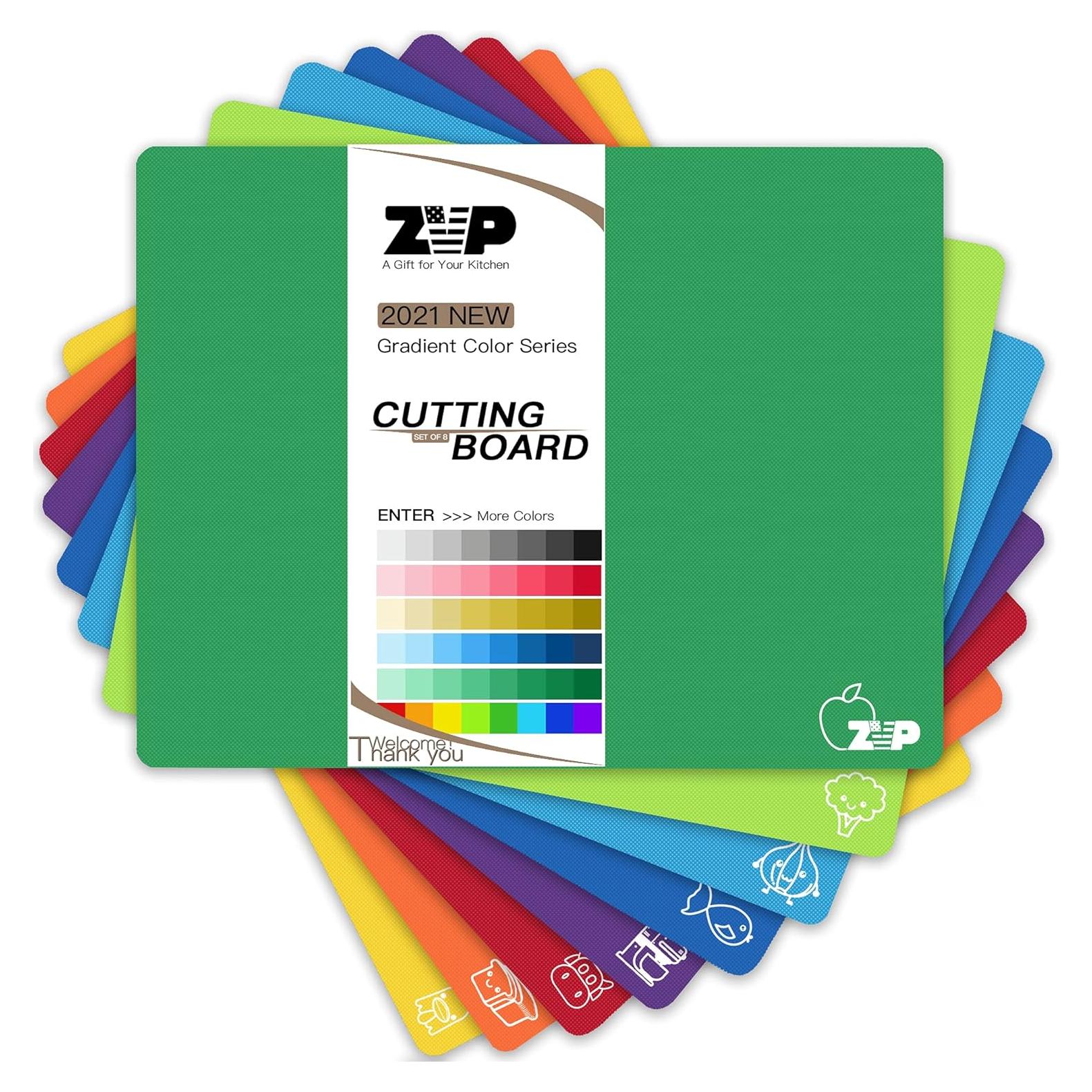 Tablas de Cortar ZVP Arcoíris Antideslizantes 38x30 cm