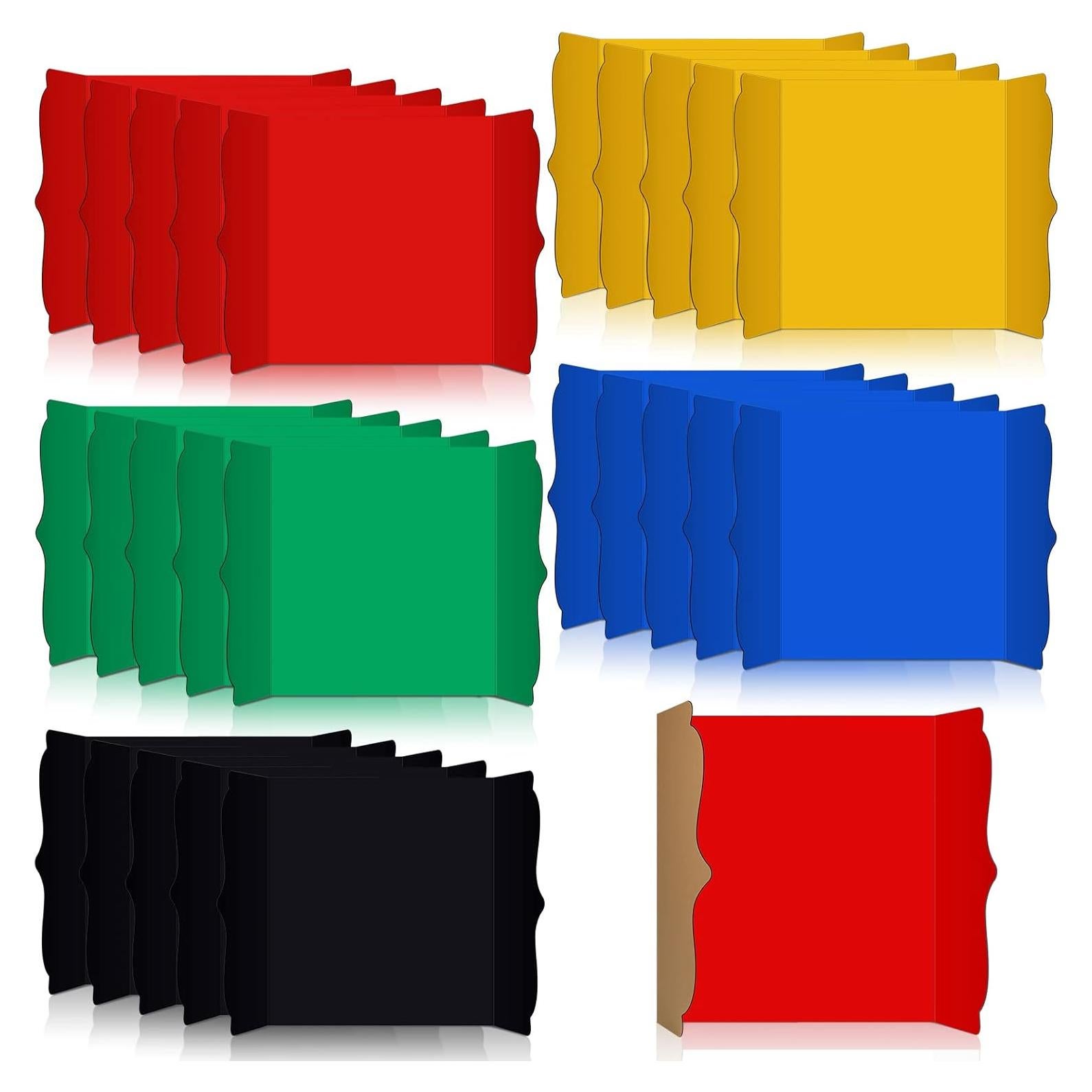 Tableros de Exhibición Trípticos Censen 30 Piezas 50.8x30.5cm