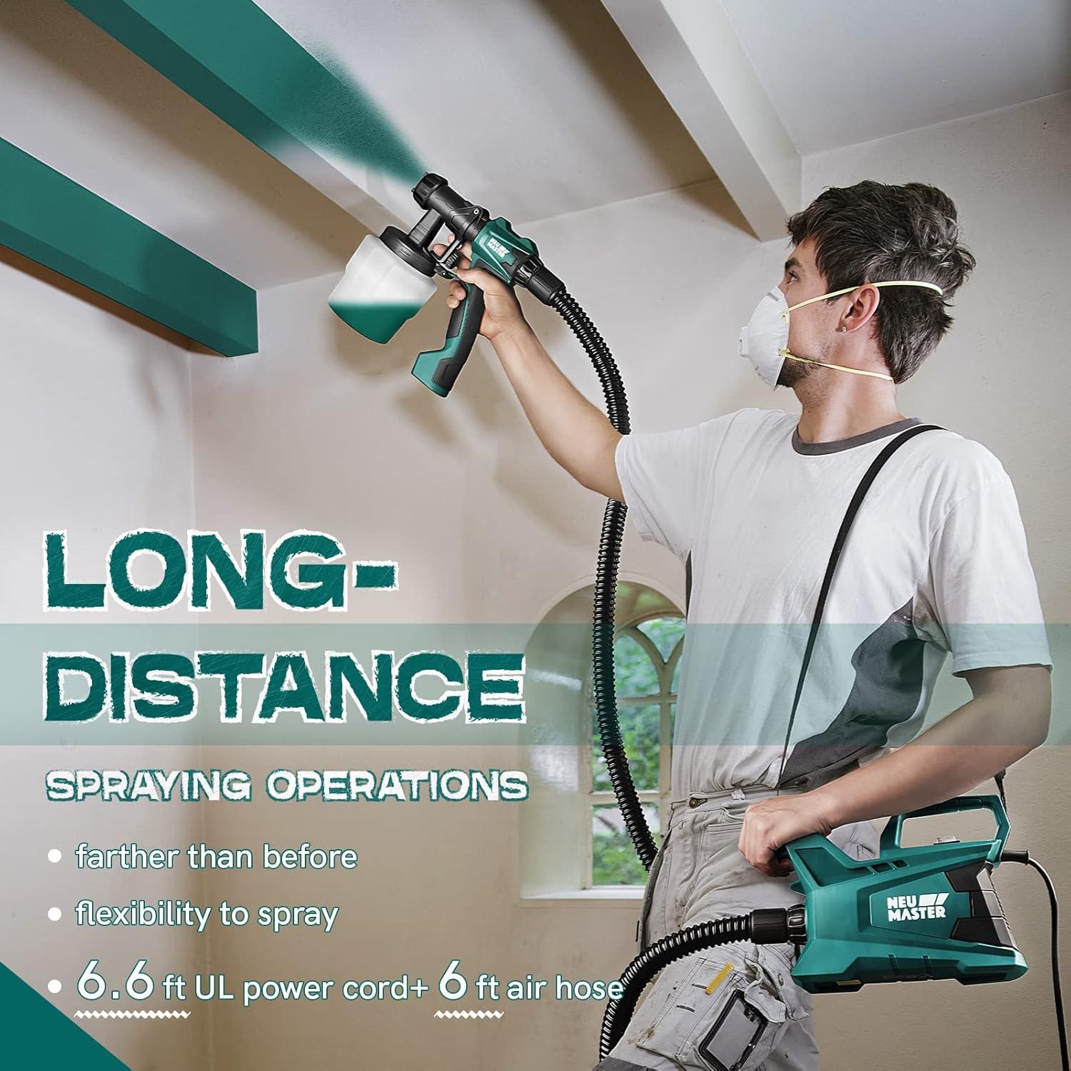 Pulverizador de Pintura Eléctrico NEU MASTER N3140 600W HVLP