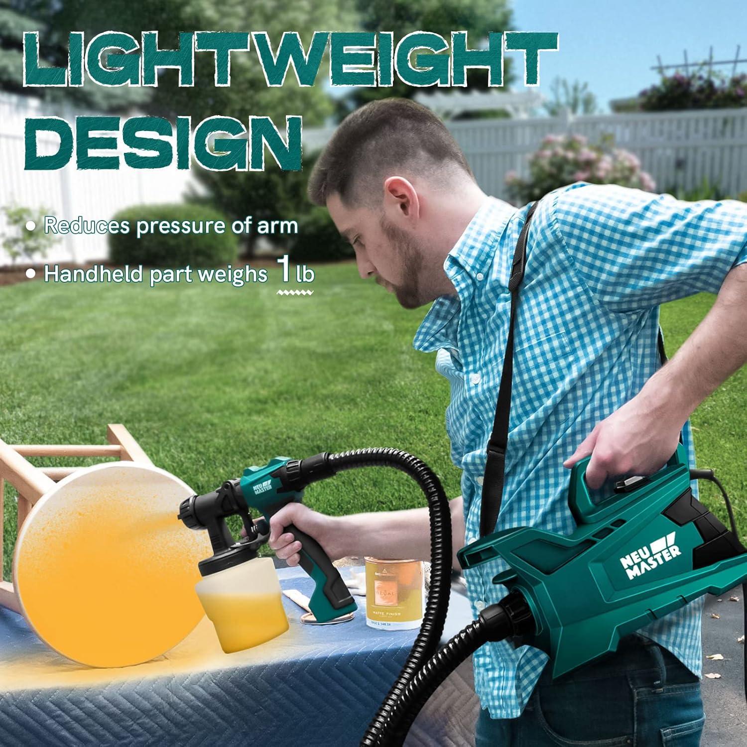 Pulverizador de Pintura Eléctrico NEU MASTER N3140 600W HVLP