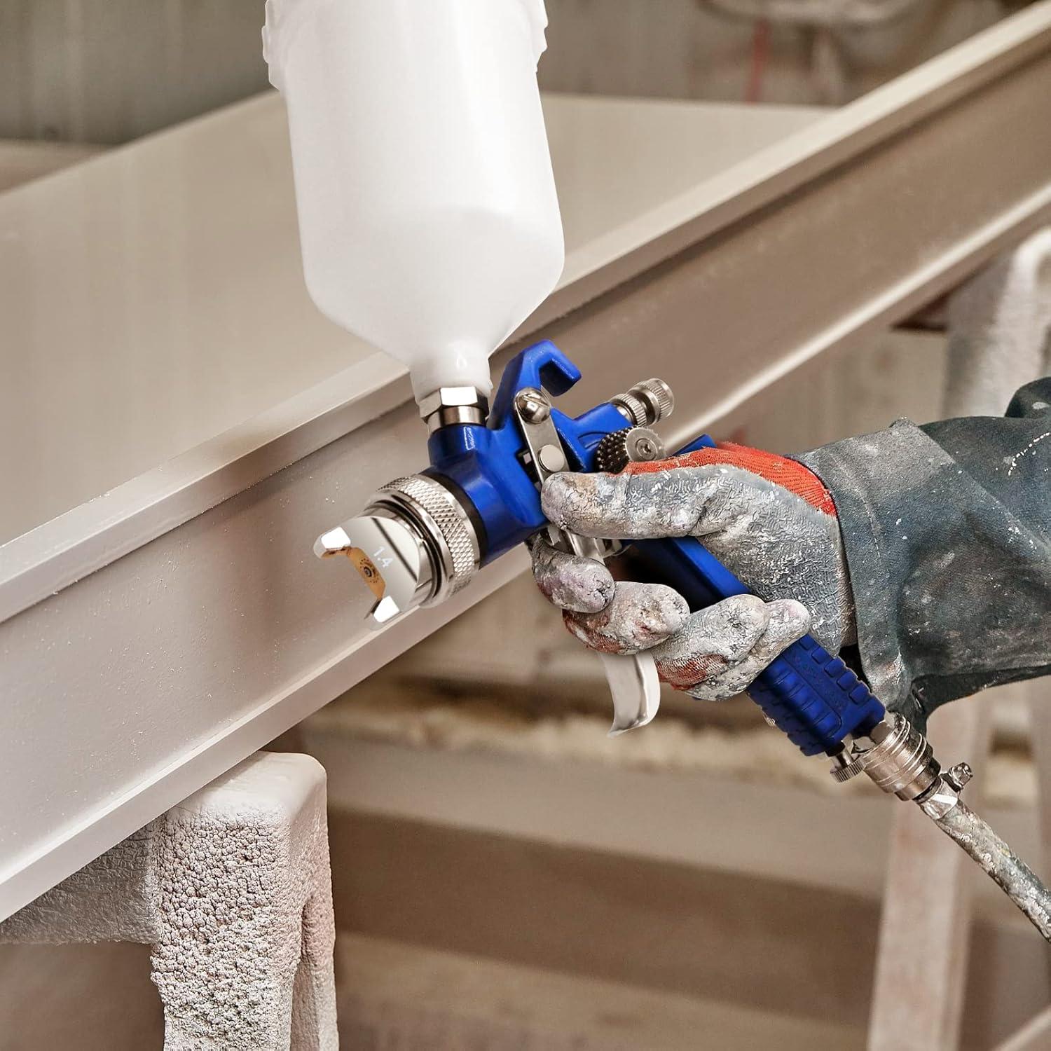 Pistola de Pulverización HVLP PNTGREEN 600CC 1.4mm Profesional