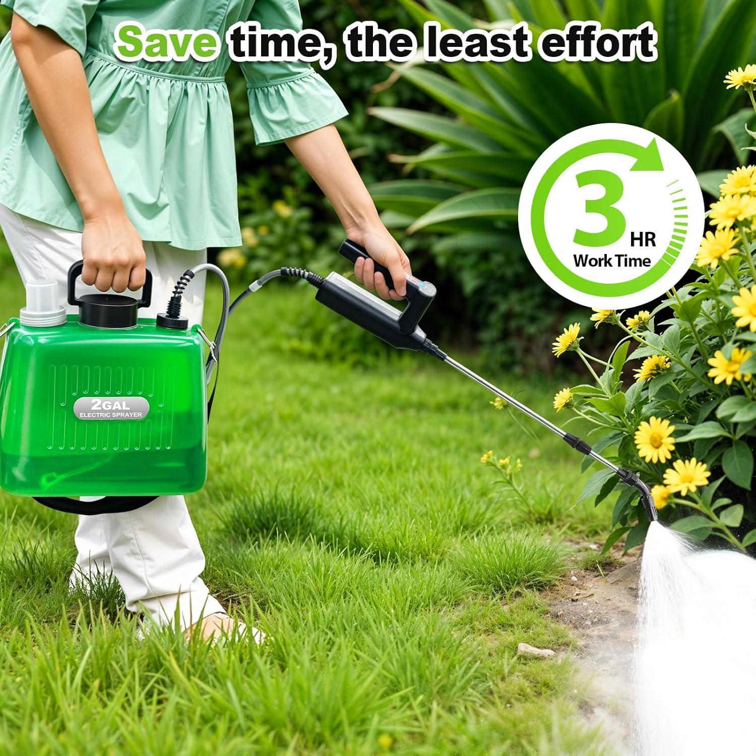 Pulverizador Eléctrico a Batería SideKing 7.57L 3 Niveles