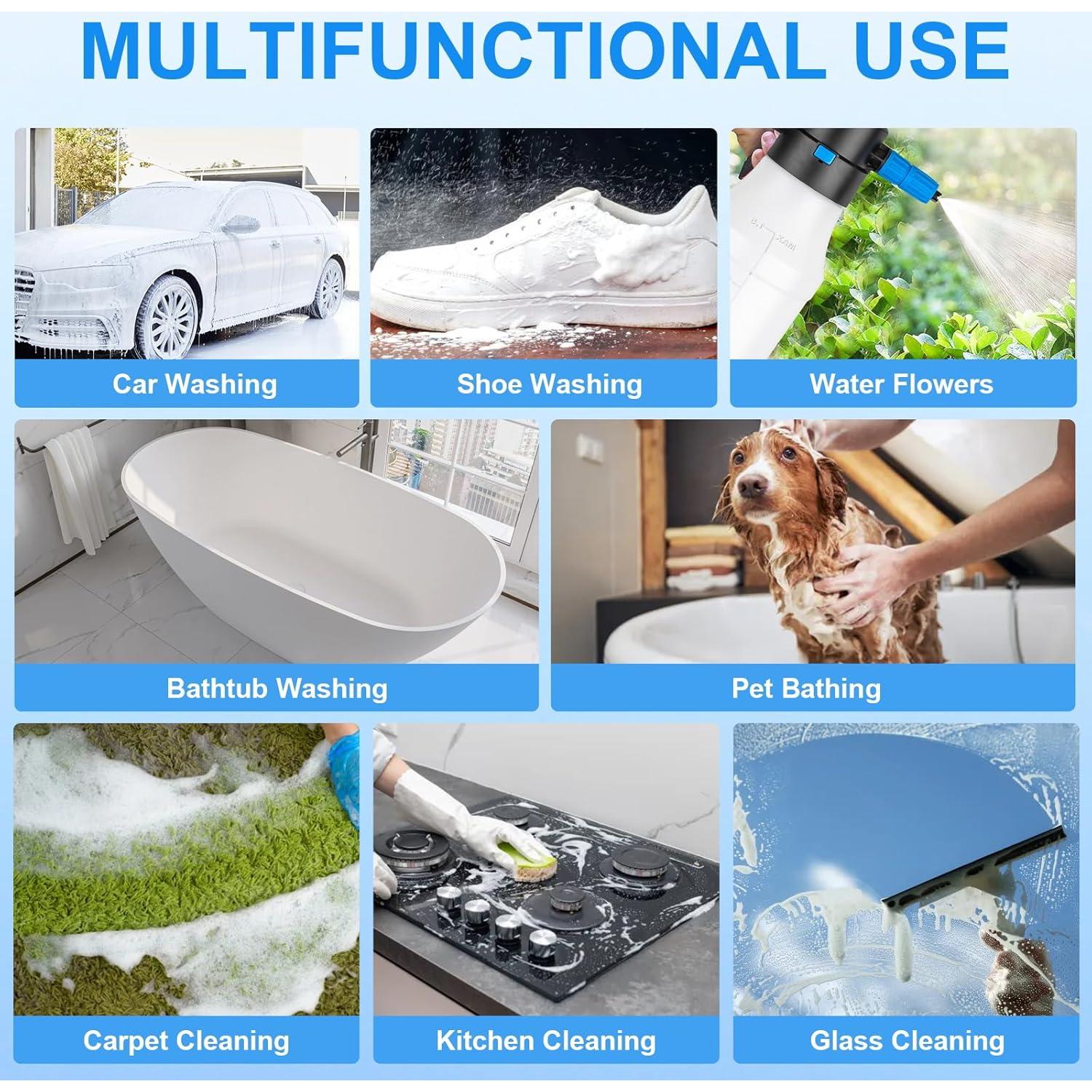 Pulverizador de Espuma Eléctrico Luney 1.5L para Autos