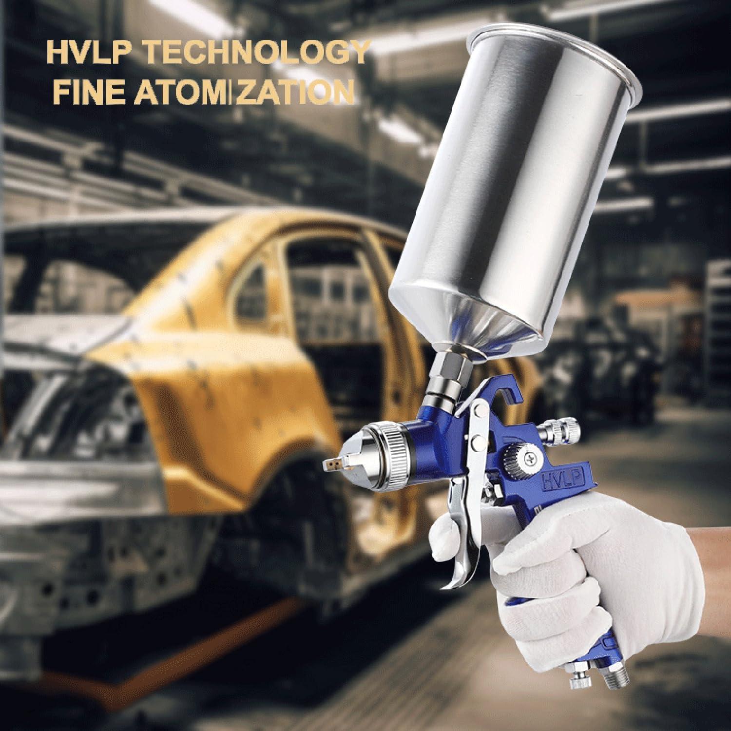 Pistola de Pulverización HVLP Endozer H827 1000cc 1.4/1.7/2.0mm
