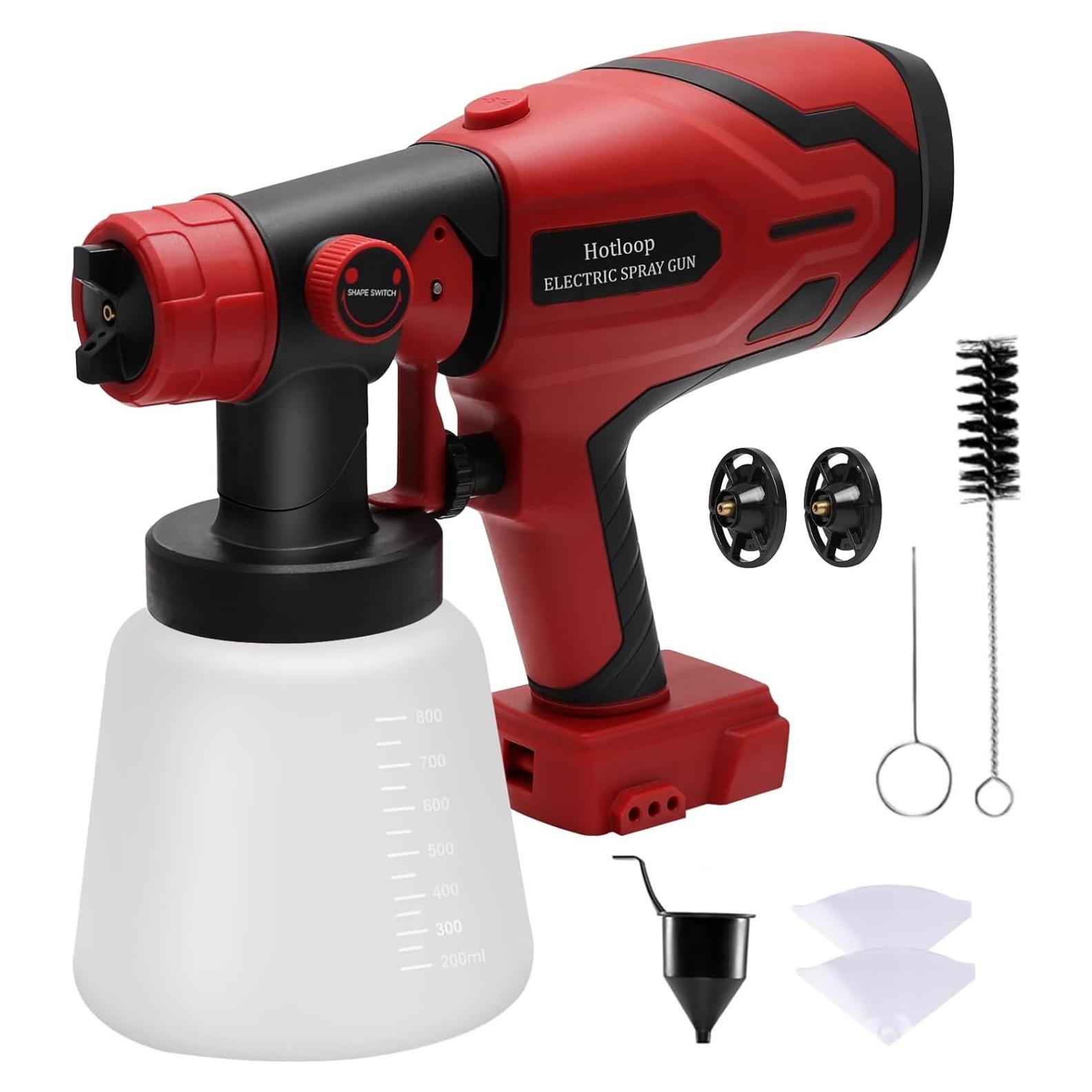 Pulverizador de pintura inalámbrico Hotloop TL177 800ml 18V