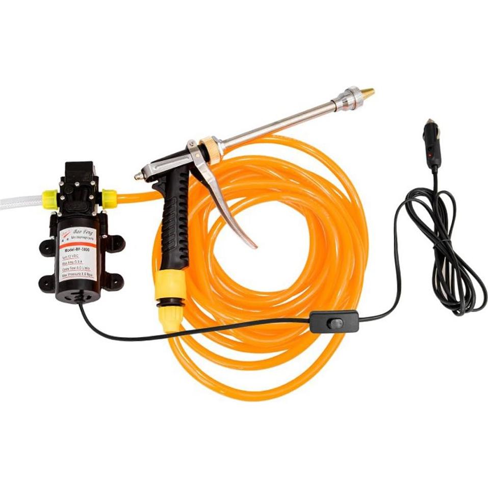 Kit de Lavado Portátil NUZAMAS 12V 60W 4.0L/min 87PSI