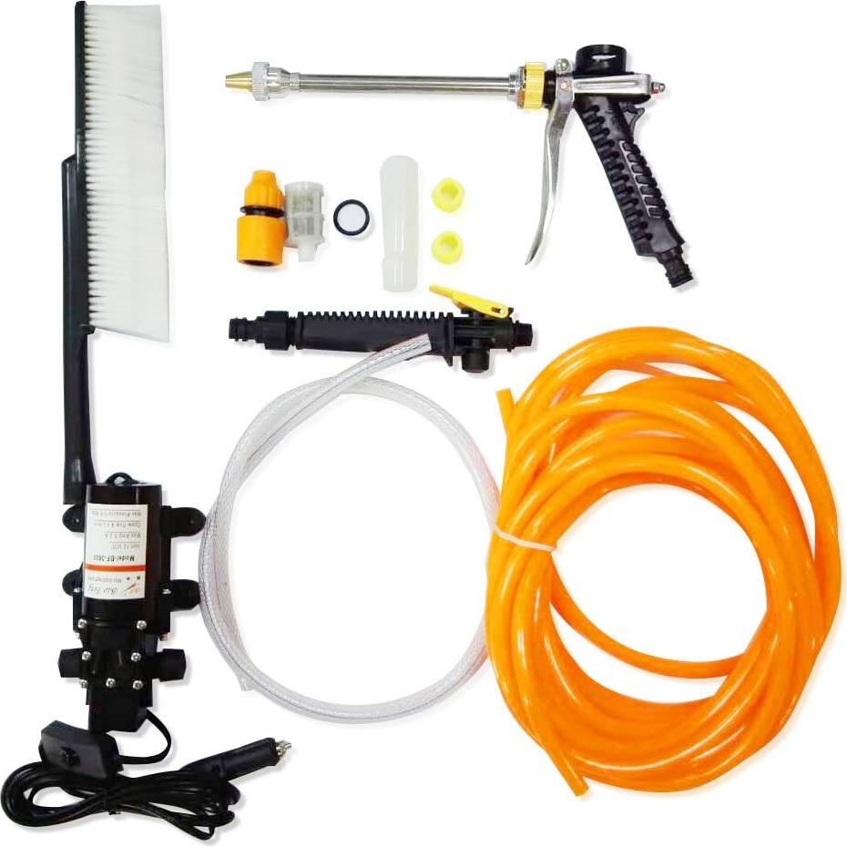 Kit de Lavado Portátil NUZAMAS 12V 60W 4.0L/min 87PSI