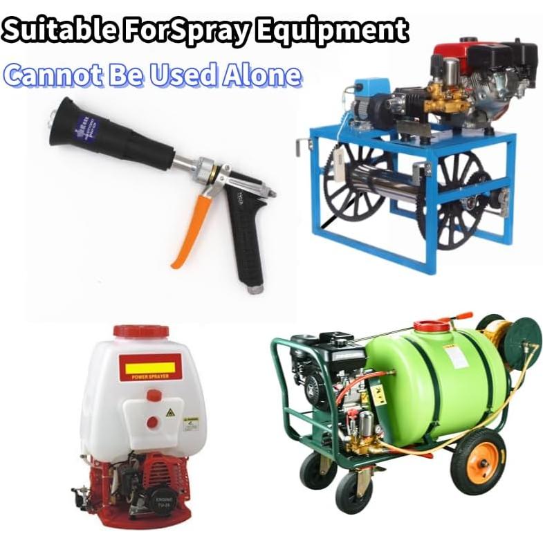 Pistola de Riego Agrícola KUNPENG Pesada Negra 0.65kg