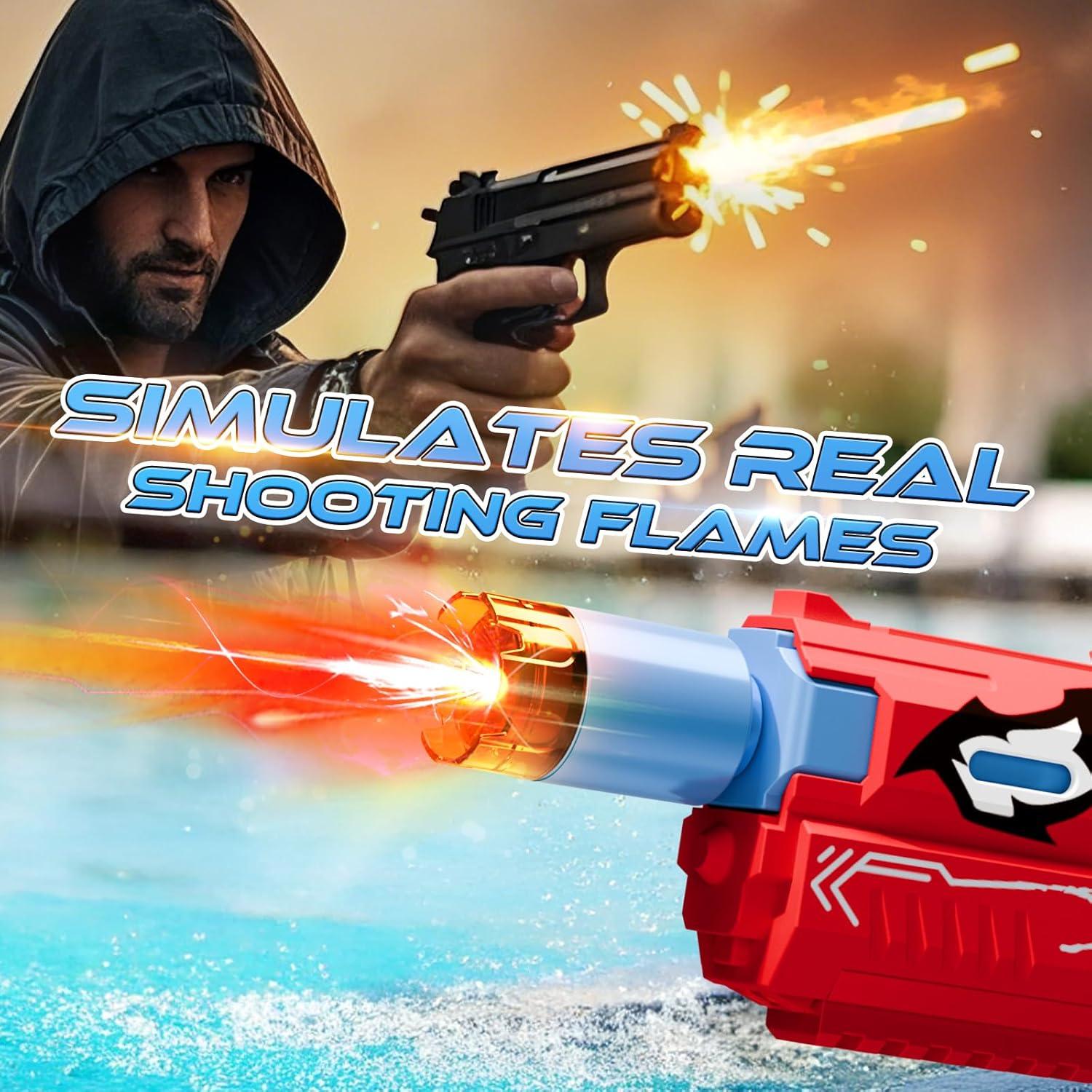 Pistola de Agua Eléctrica Fygurso M2016 500ml IP7 7.92m