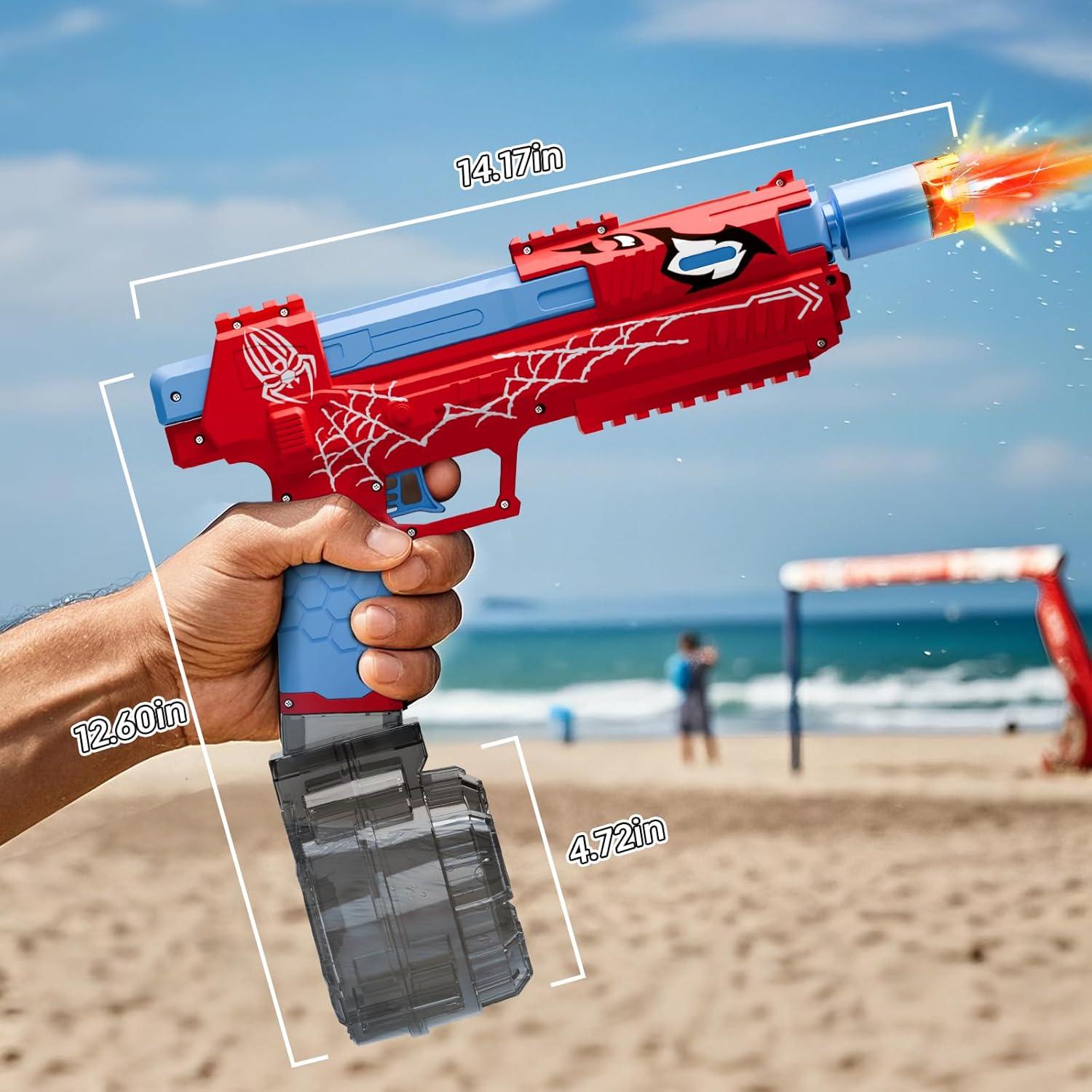 Pistola de Agua Eléctrica Fygurso M2016 500ml IP7 7.92m