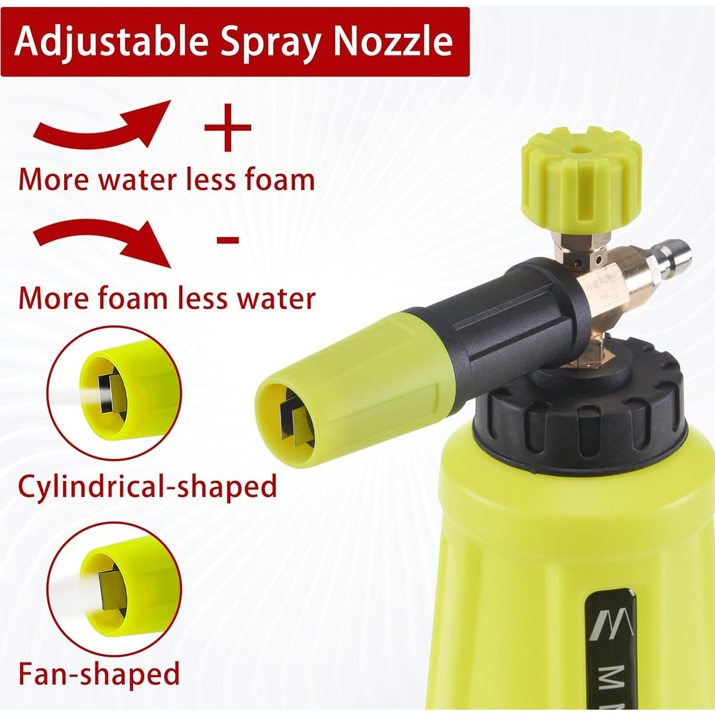 Pistola de Lavado a Presión M MINGLE PW70 4000 PSI 1.31 kg