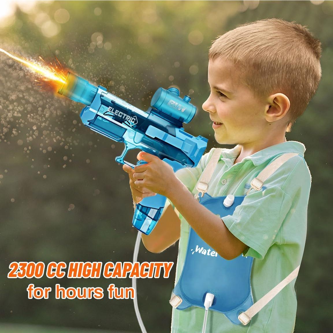Pistola de Agua Eléctrica DUNEMEI 2300cc para Adultos y Niños