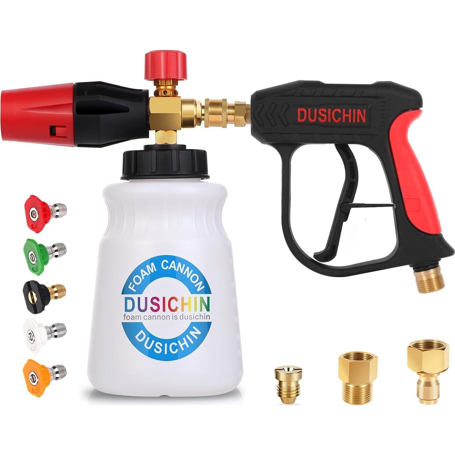 Lanzador de Espuma DUSICHIN DUS-018 para Lavadora a Presión 3000 PSI