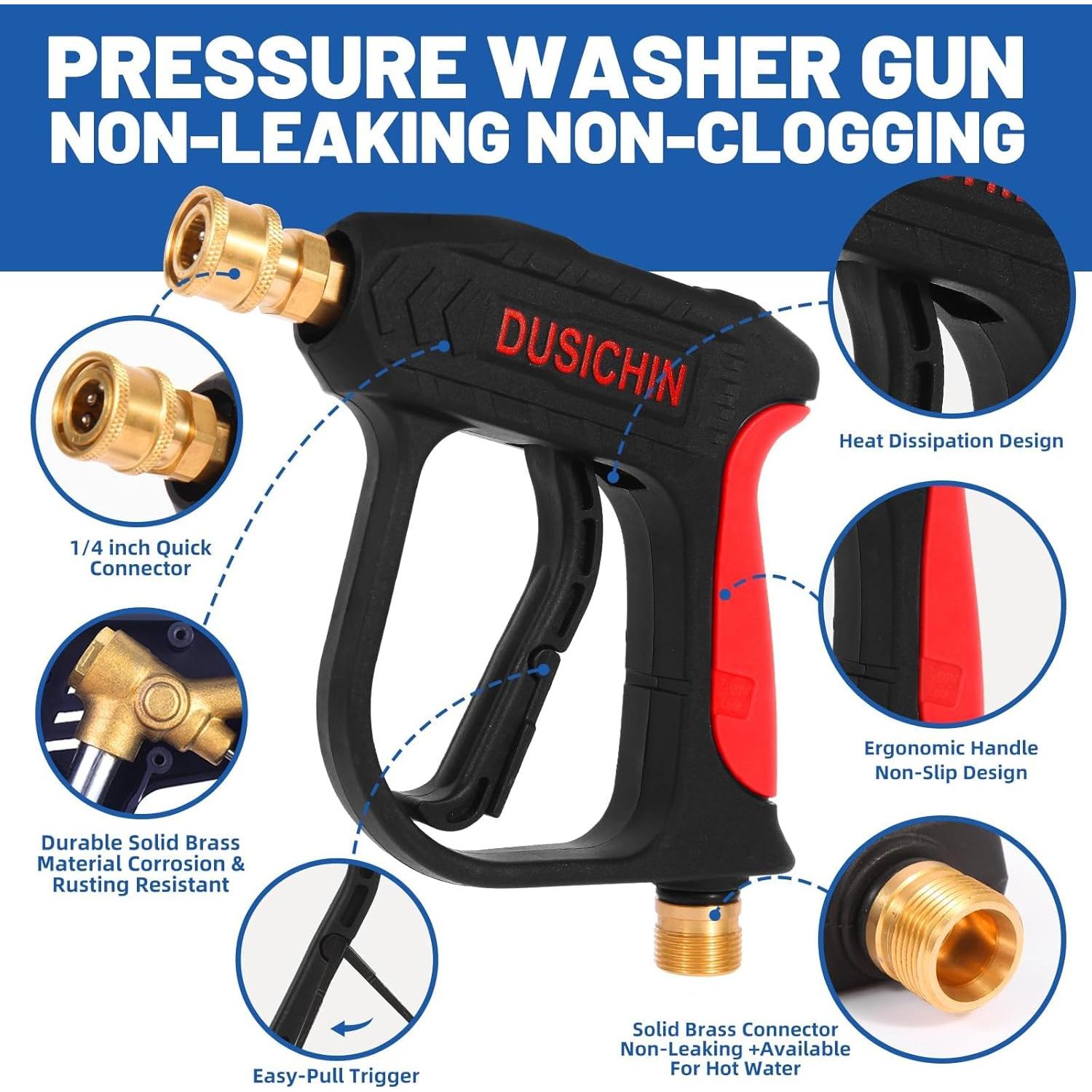 Lanzador de Espuma DUSICHIN DUS-018 para Lavadora a Presión 3000 PSI