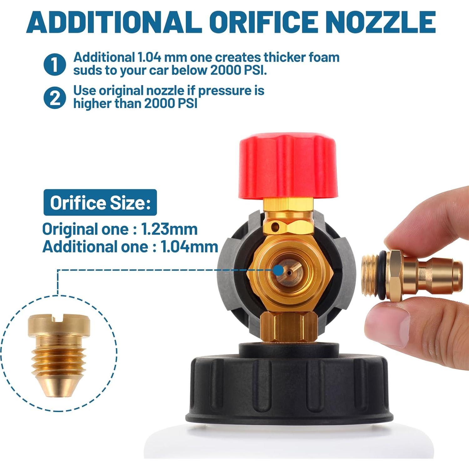 Lanzador de Espuma DUSICHIN DUS-018 para Lavadora a Presión 3000 PSI