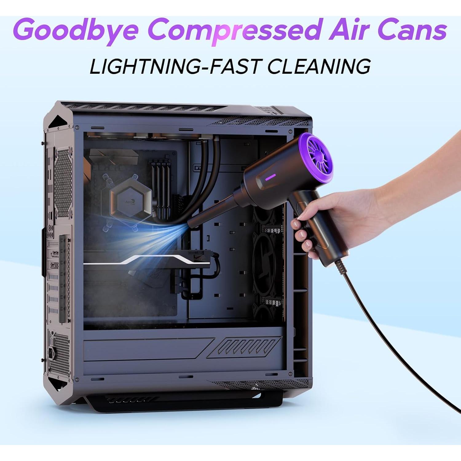 Soplador de Aire Comprimido Goweto AD08A Ecológico 0.49 kg