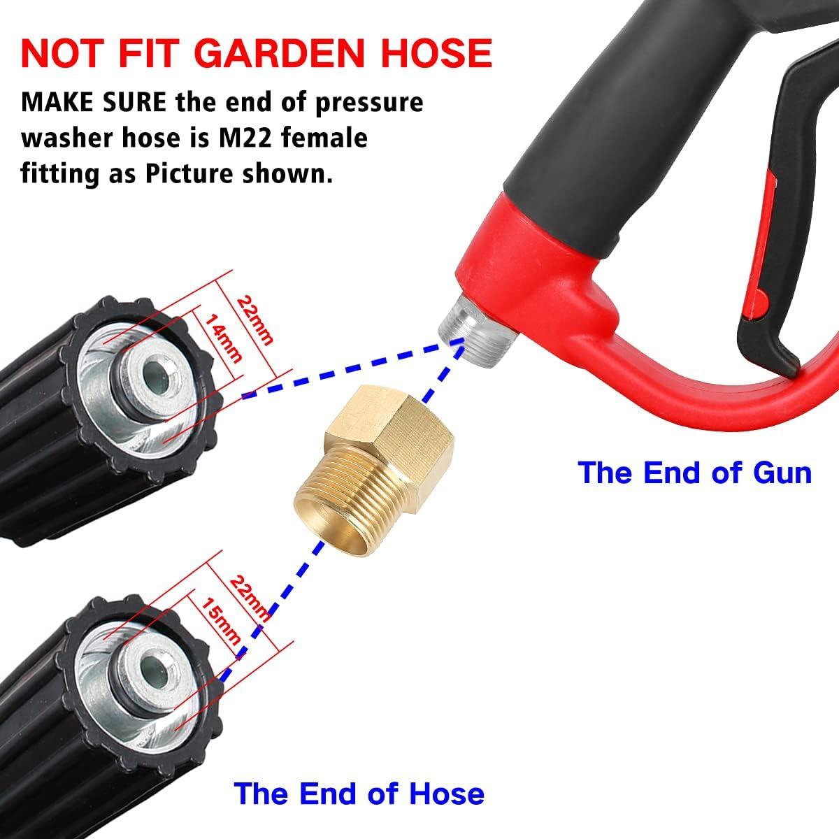 Pistola de Lavado a Presión CHAVOR 5000 PSI con Varilla Extensible