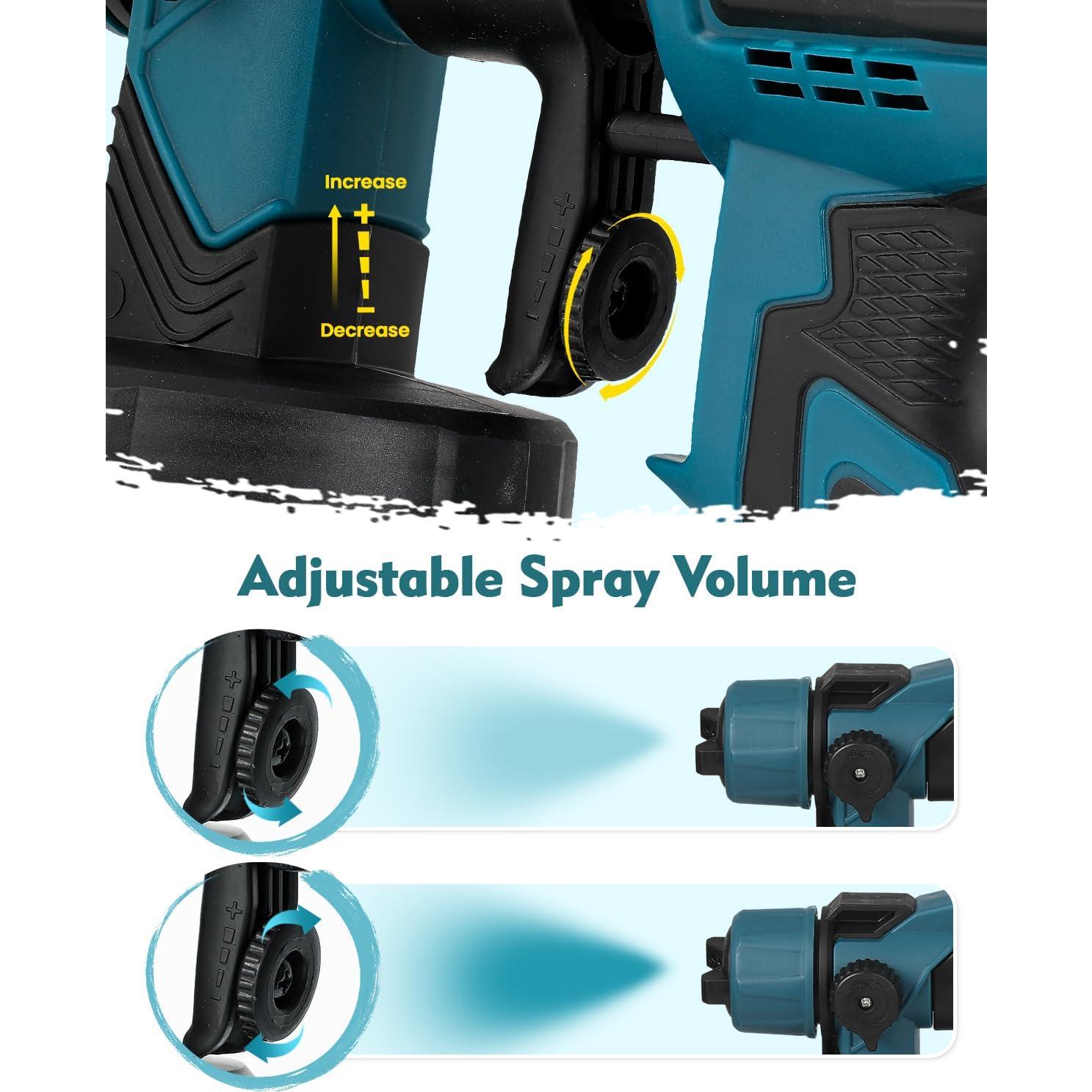 Pulverizador de pintura inalámbrico Bonoutil XR-HT-02 900ml 21V