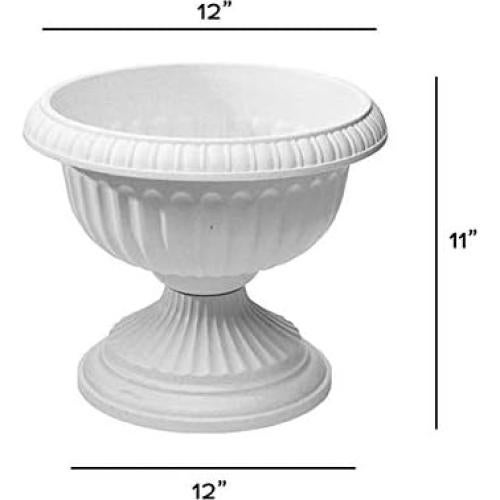 Maceta Urna Griega Novelty 30.48 cm Piedra Exterior