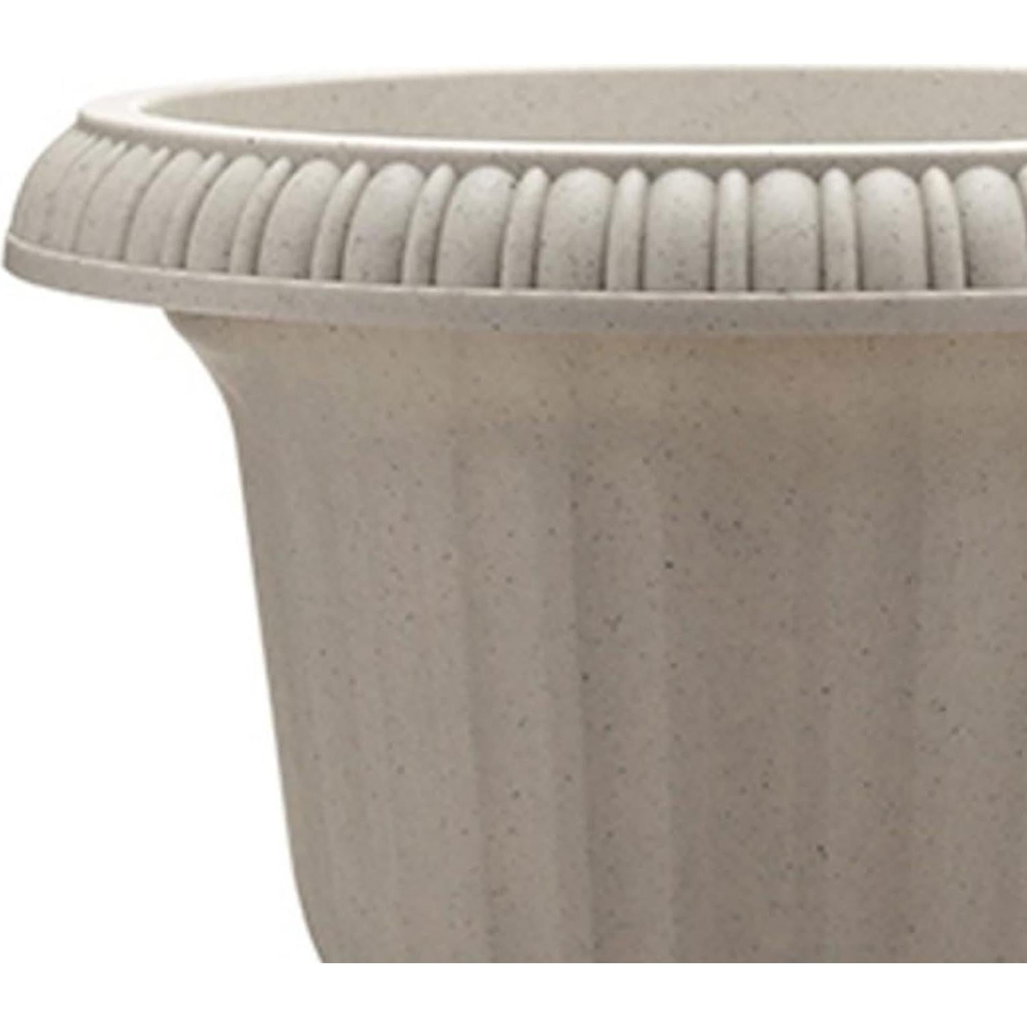 Maceta Urn Exterior 14" Southern Patio - 2 Paquete Piedra