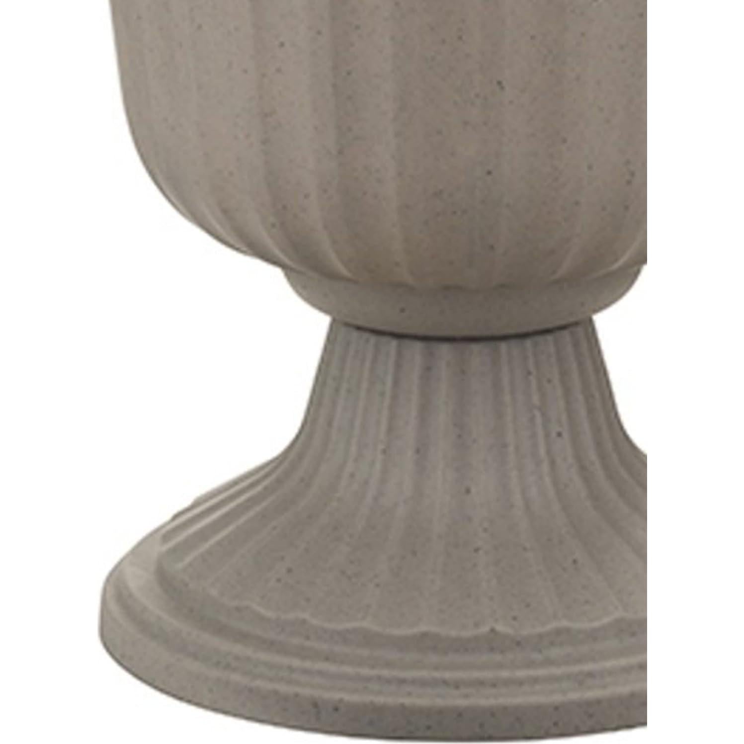 Maceta Urn Exterior 14" Southern Patio - 2 Paquete Piedra