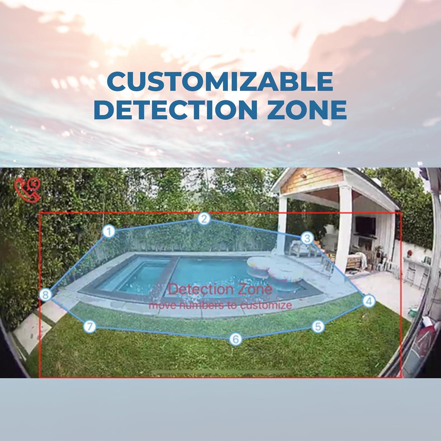 Cámara de Alarma WiFi SwamCam SCCAM2 para Piscinas - Certificada ASTM F2208