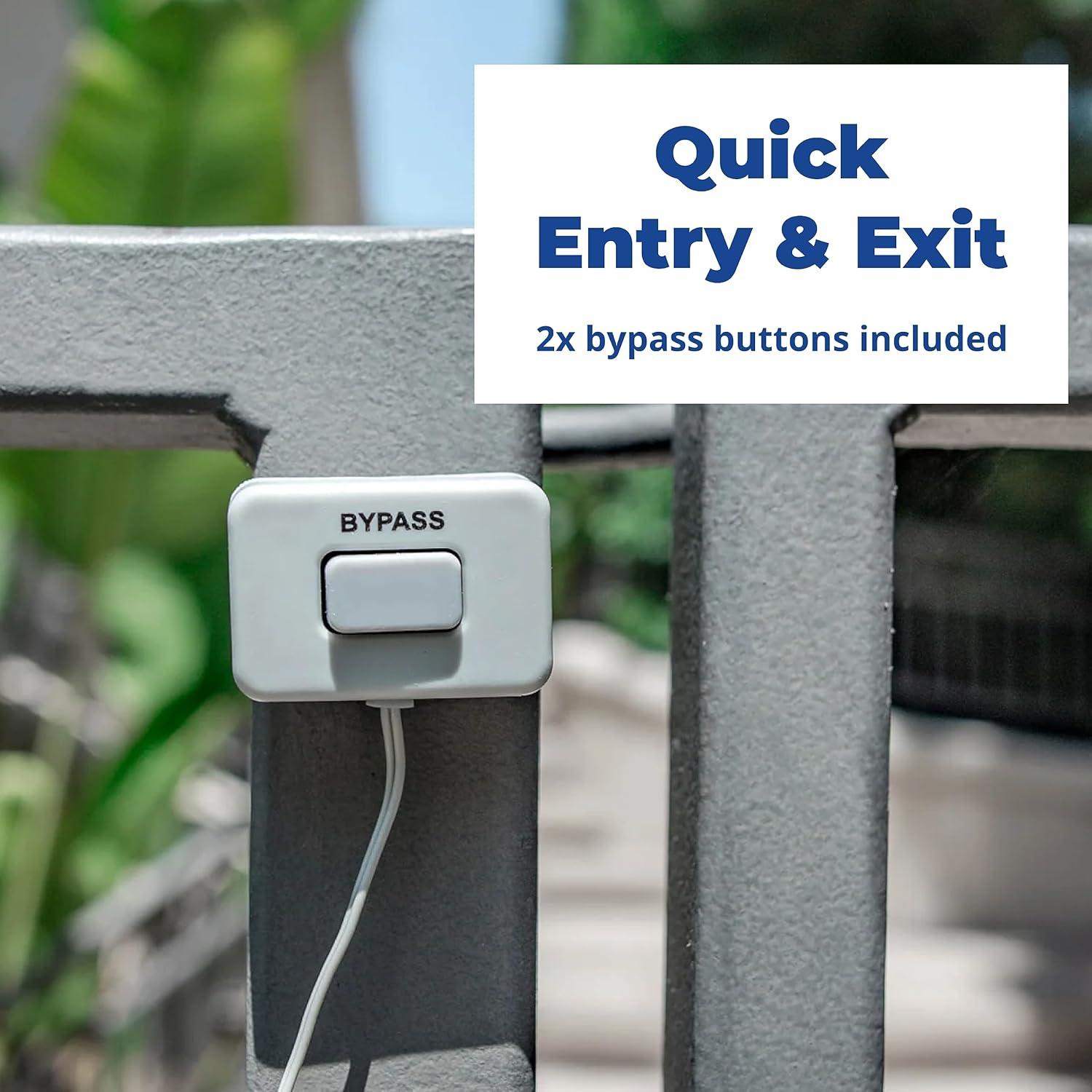 Alarma de Piscina Techko S187D con Sensores y 110 dB